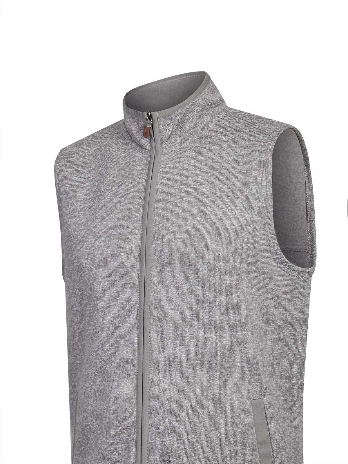 Polar Poliéster Reciclado Hombre York Gris claro-3