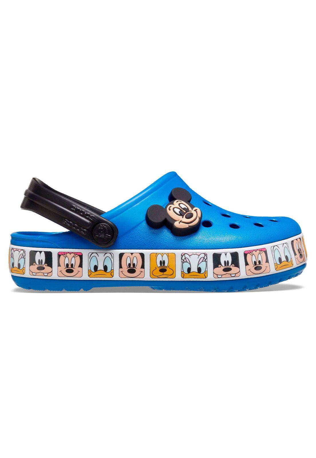 Zueco Niño Mickey Band Clog T Azul-0