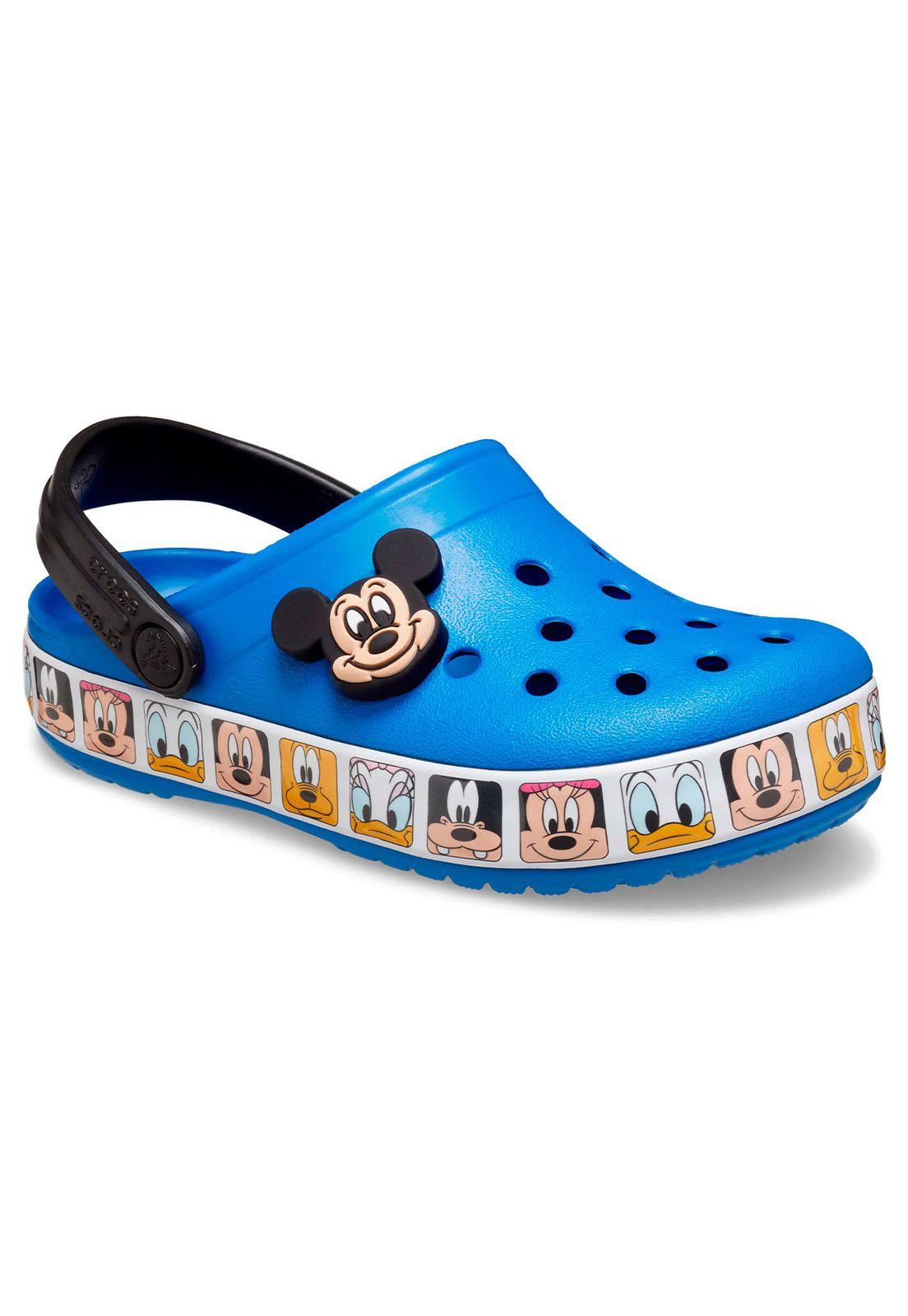 Zueco Niño Mickey Band Clog T Azul-6