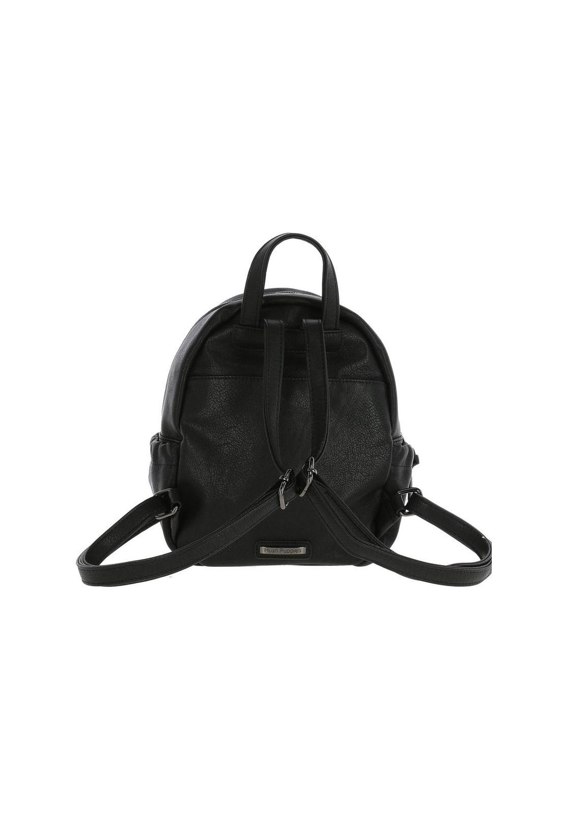Cartera Ecocuero Lom Backpack Negro-2