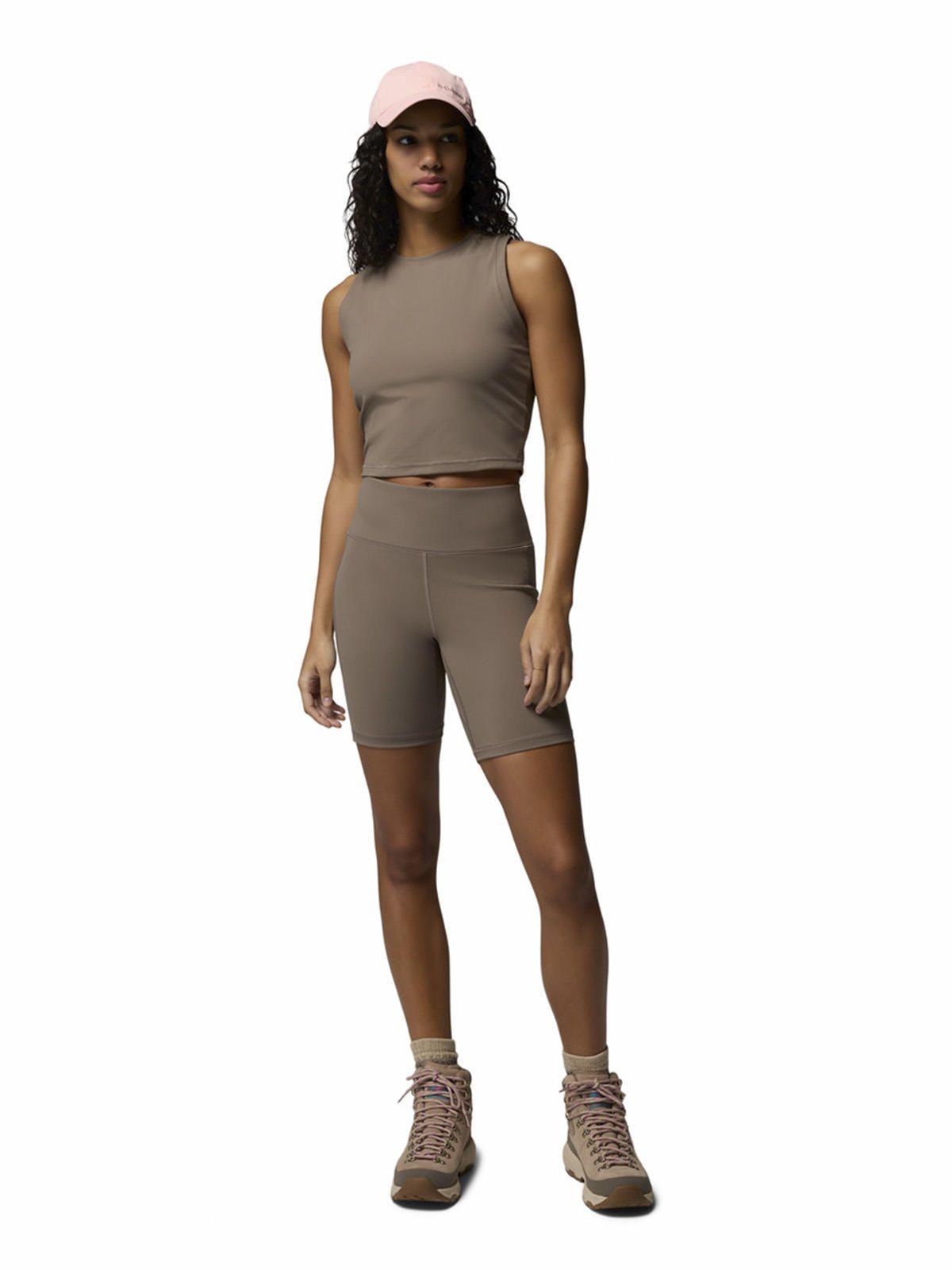 Polera Sin Mangas Mujer Loneridge Tank Gris-6