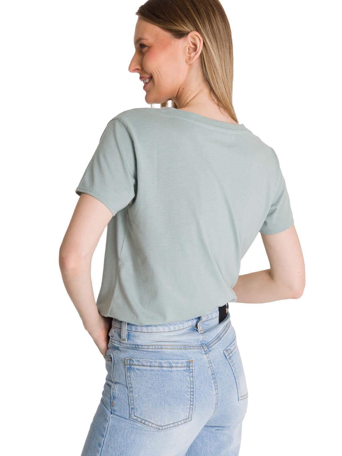 Polera Manga Corta Mujer Since 1904 Cian-4