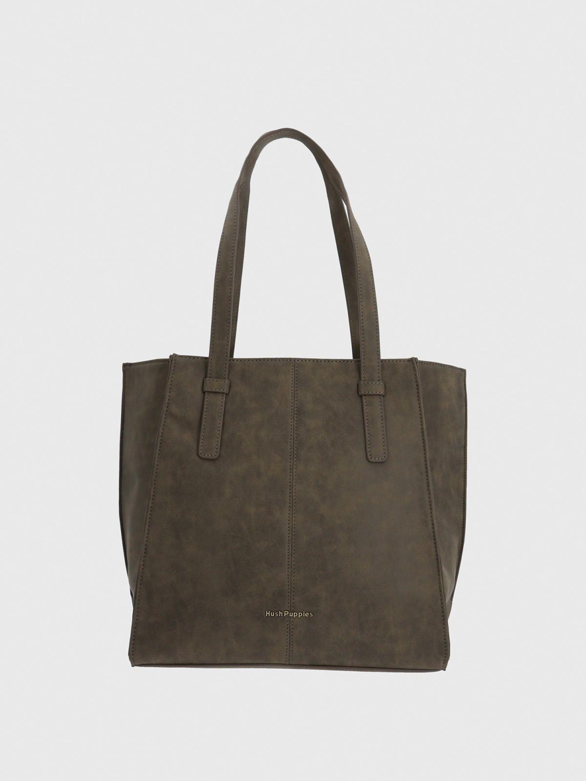 Cartera Ecocuero Mujer Darl Tote Café-0