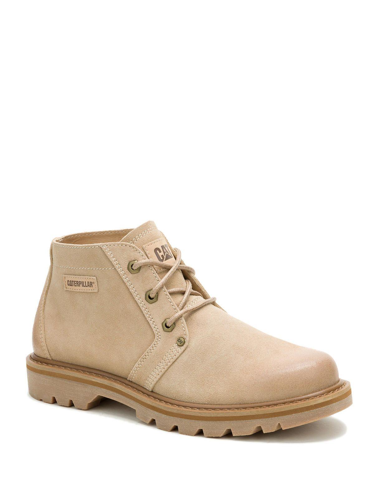 Botín Cuero Hombre Grader Chukka Beige-0