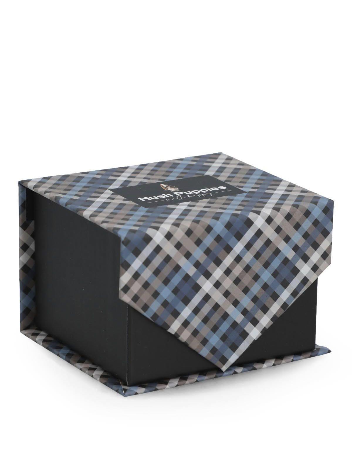 Corbata Hombre Hp Tie Knitted Dots Azul Marino-2