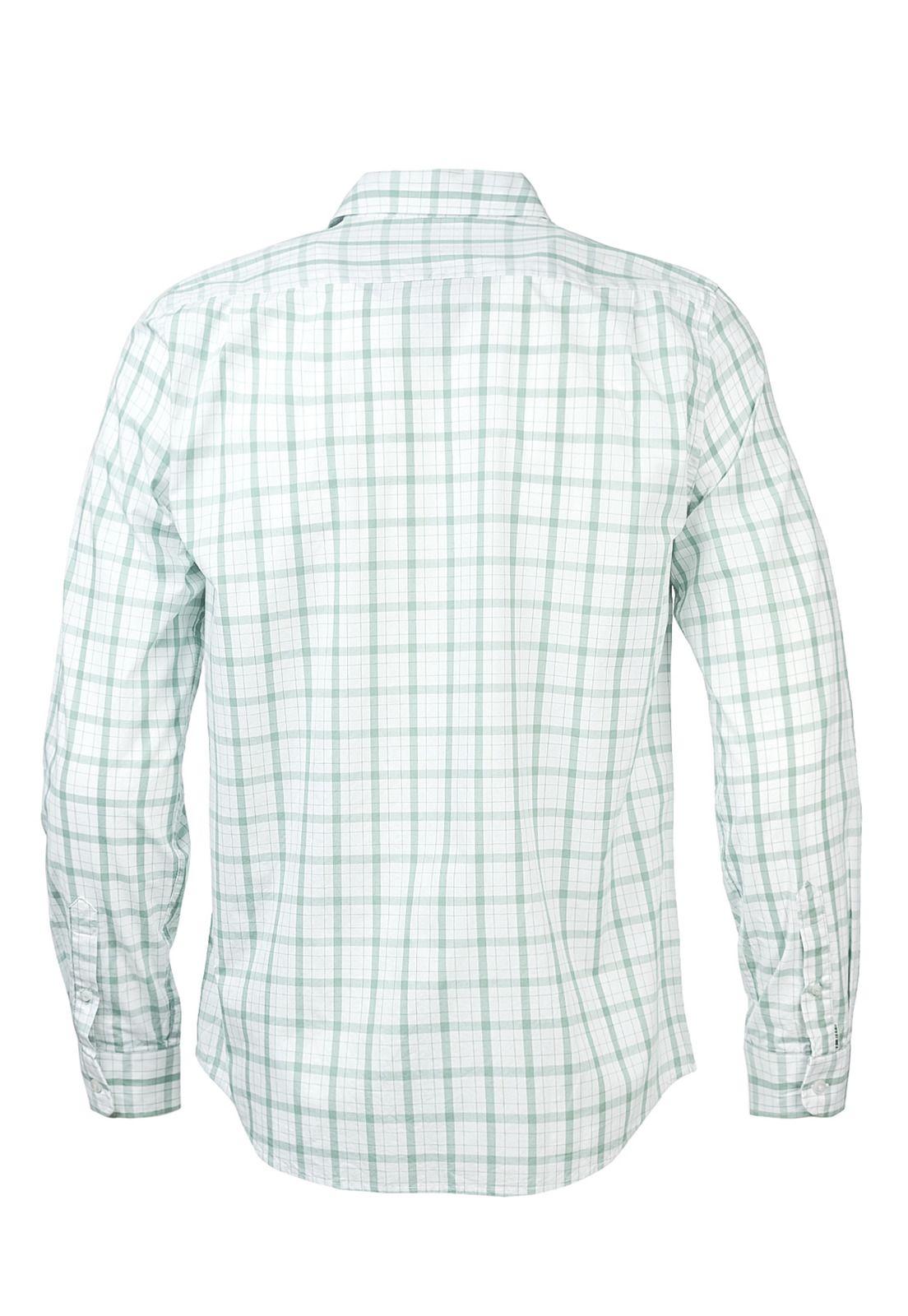 Camisa Algodón Orgánico Lighter Verde Hombre-3