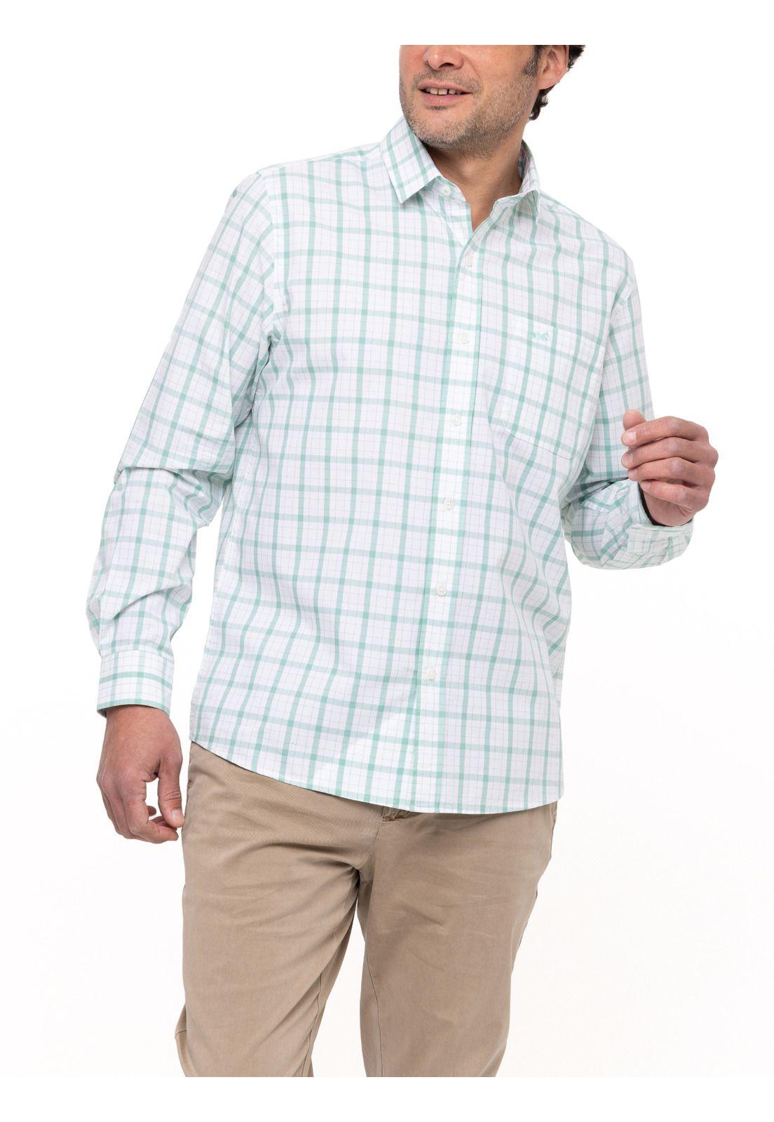 Camisa Algodón Orgánico Lighter Verde Hombre-4