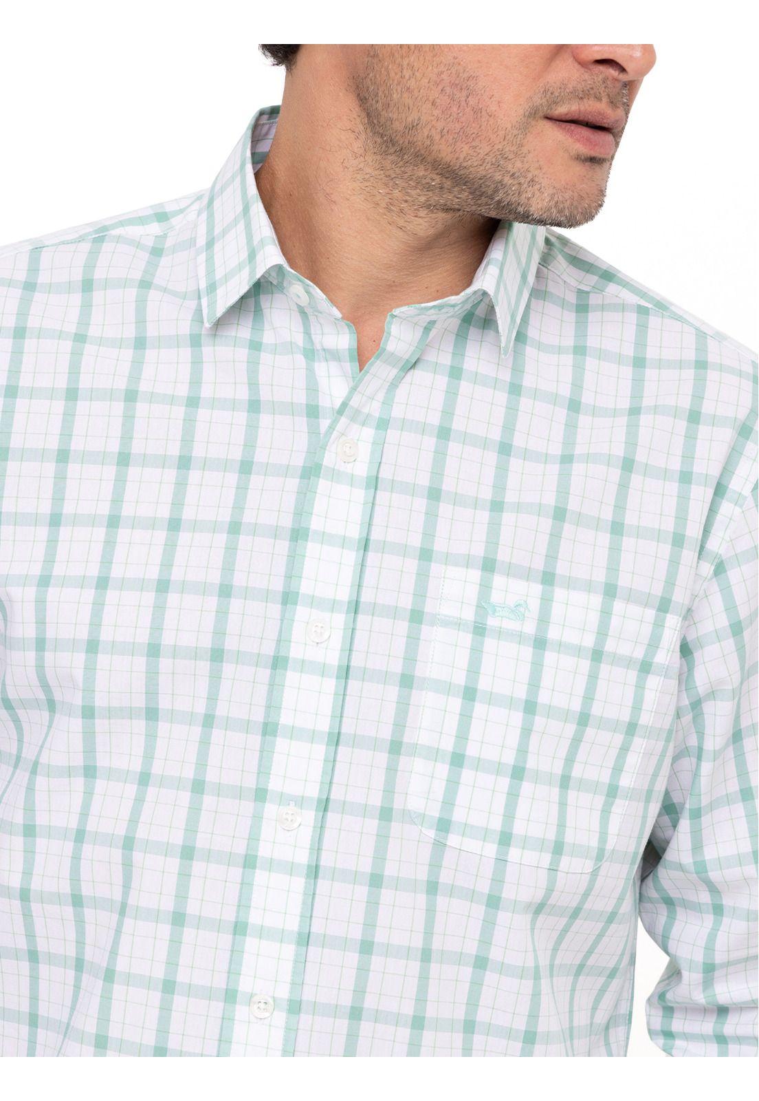 Camisa Algodón Orgánico Lighter Verde Hombre-7
