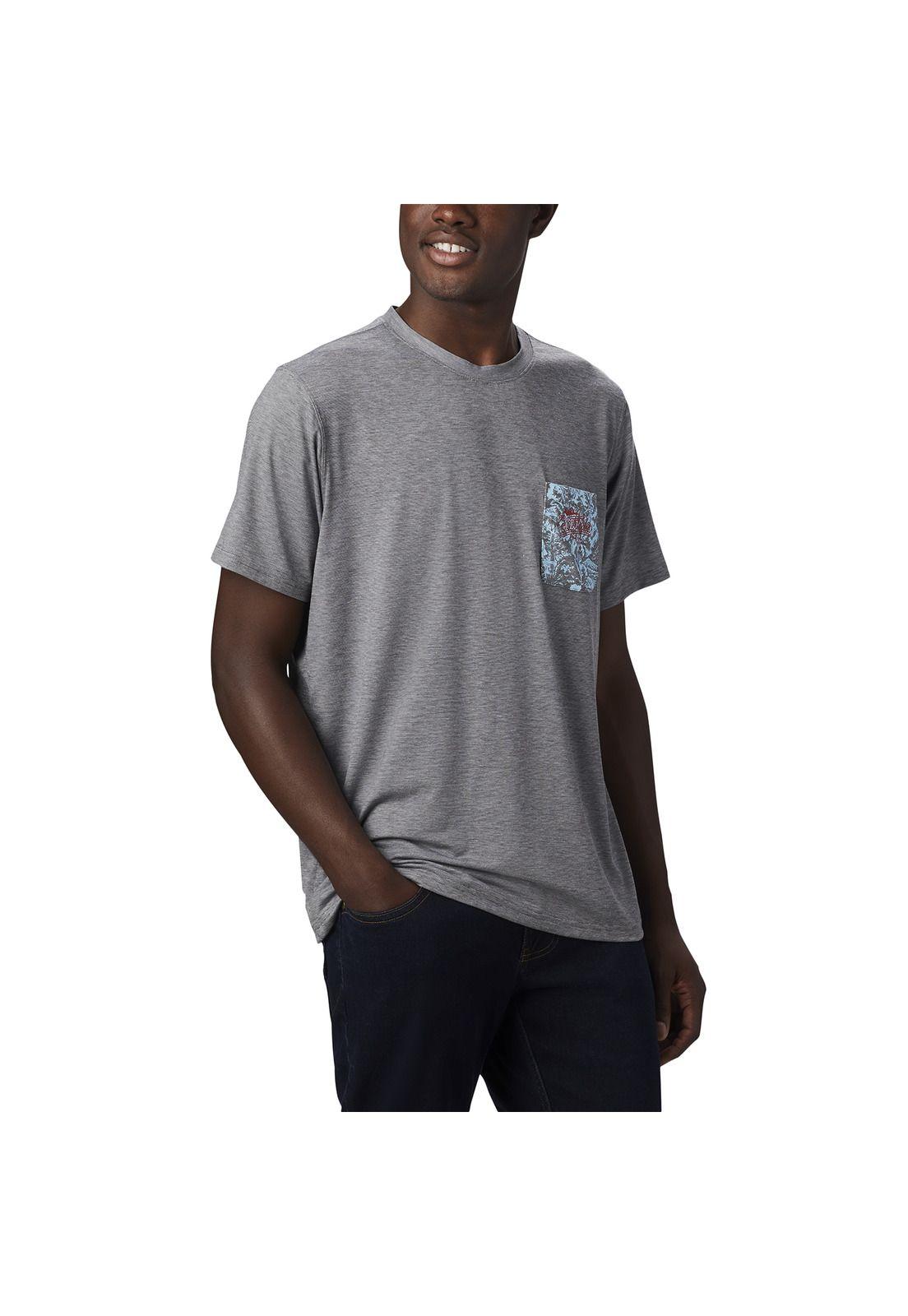 Polera Hombre Elements Pocket Tee Blanco-3