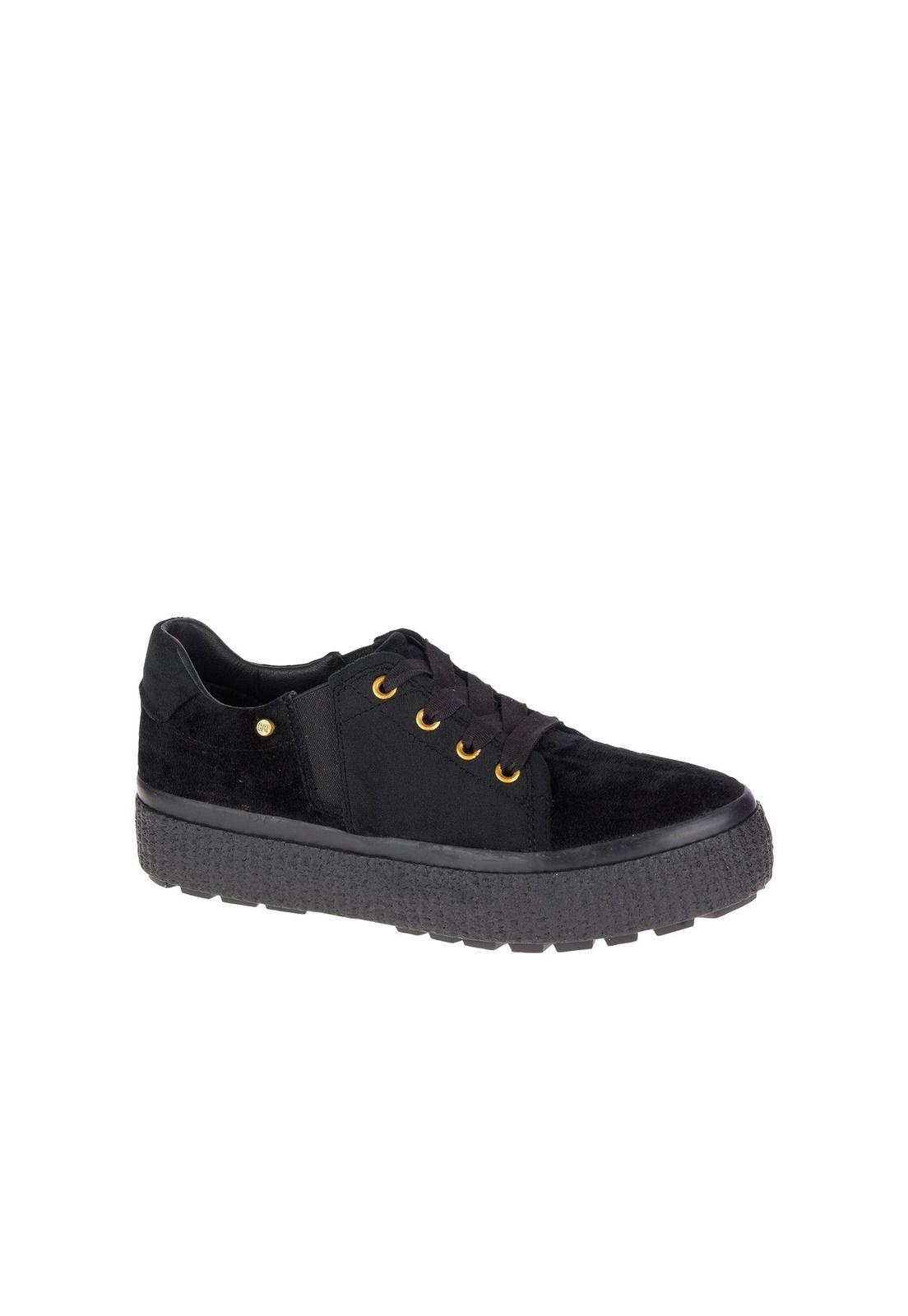 Zapatilla Textil Sidetrack Velvet Negro-0
