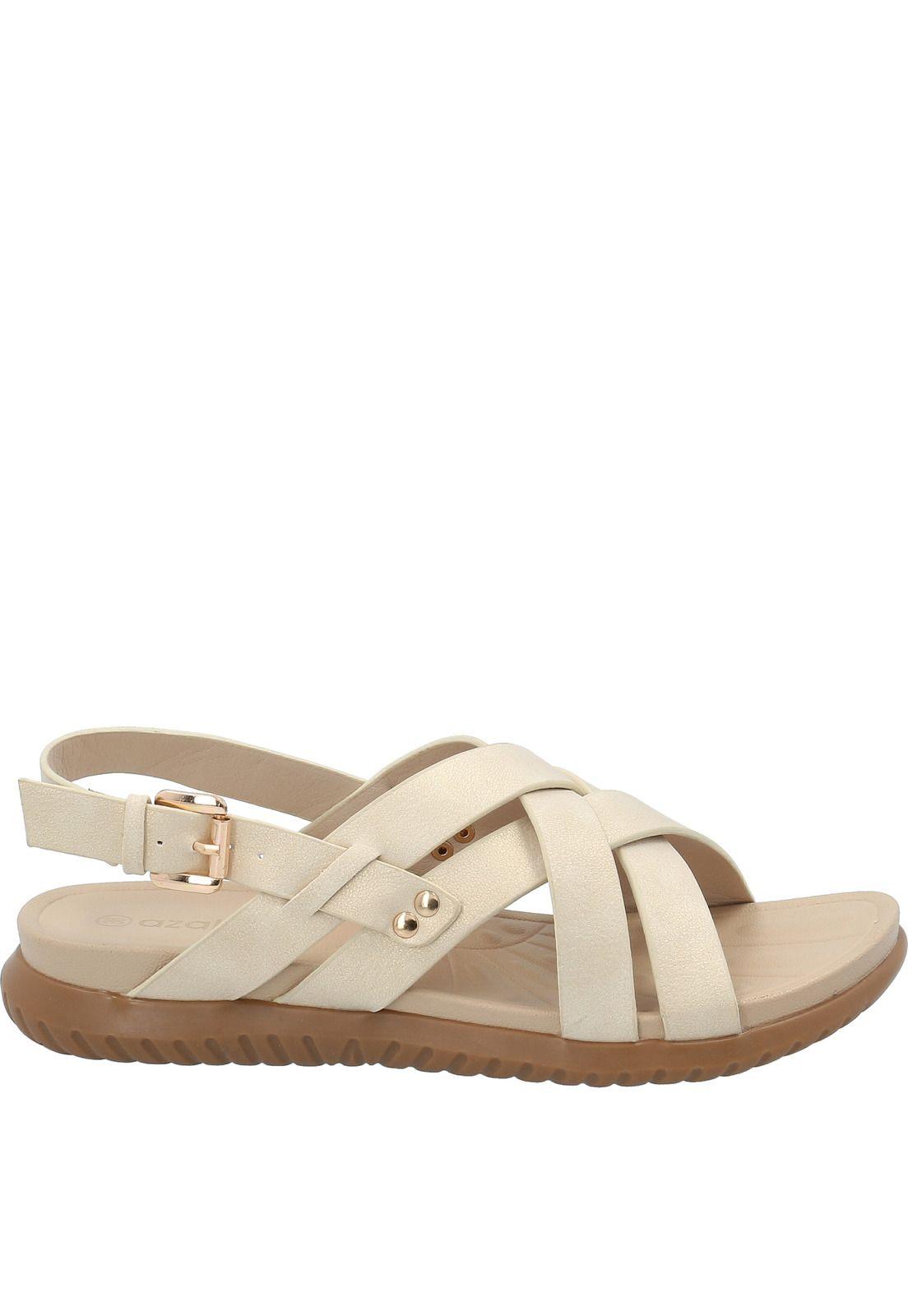 Sandalia Mujer Elinor Dorado-1