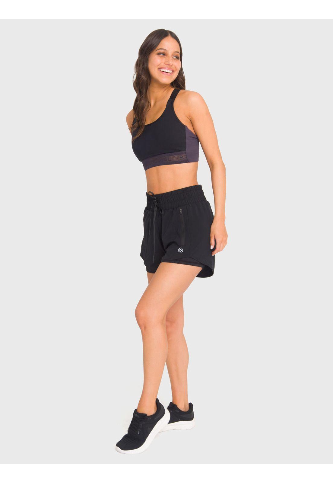 Short deportivo Mujer W/Inn Leg Zoe Negro-1