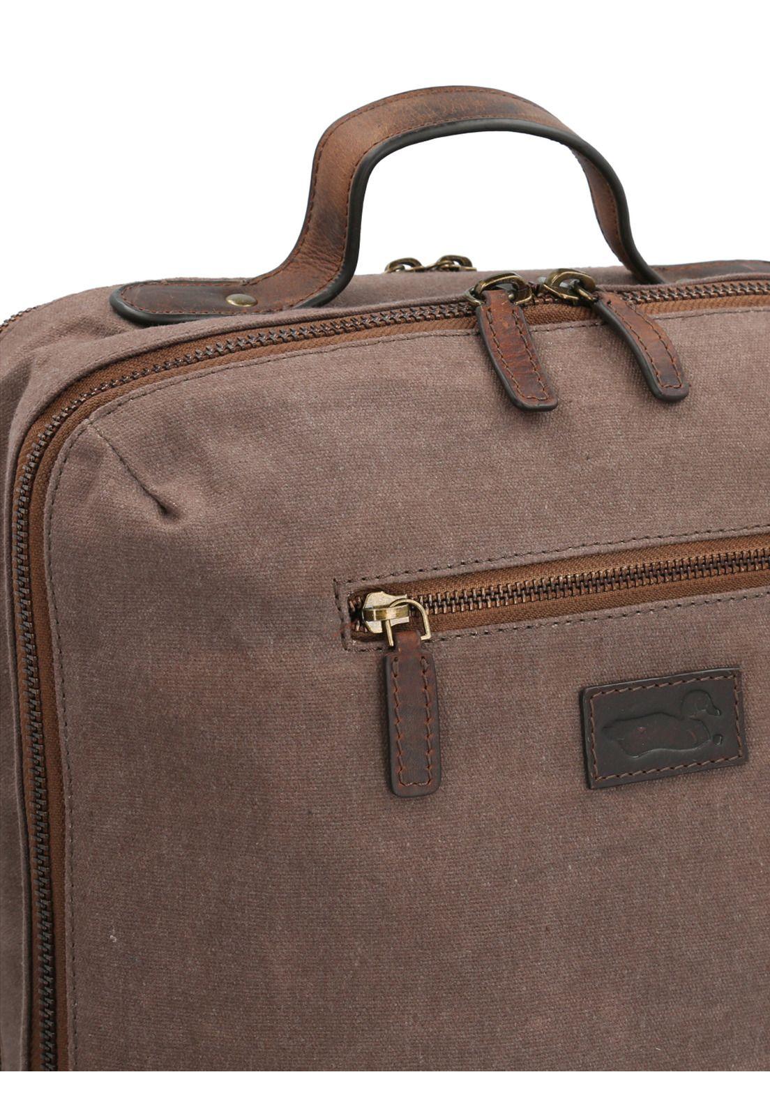 Maletin Cuero Café Wx Banff Ii Back Unisex-4