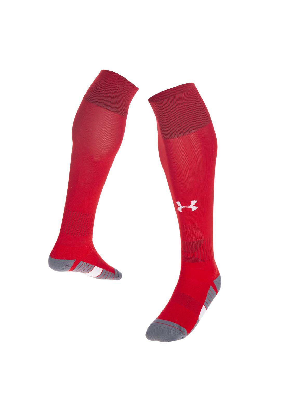 Calcetas UA Accelerate unisex Rojo-0