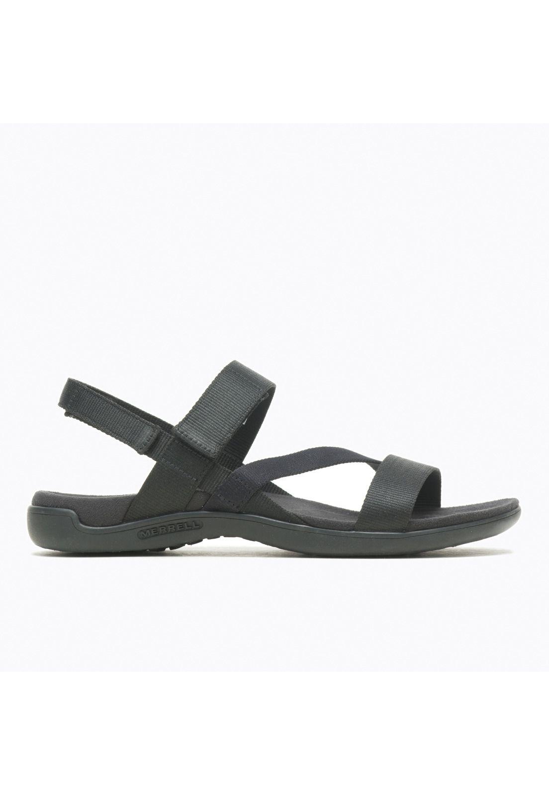 Sandalia Mujer District 3 Strap Web Negro-0