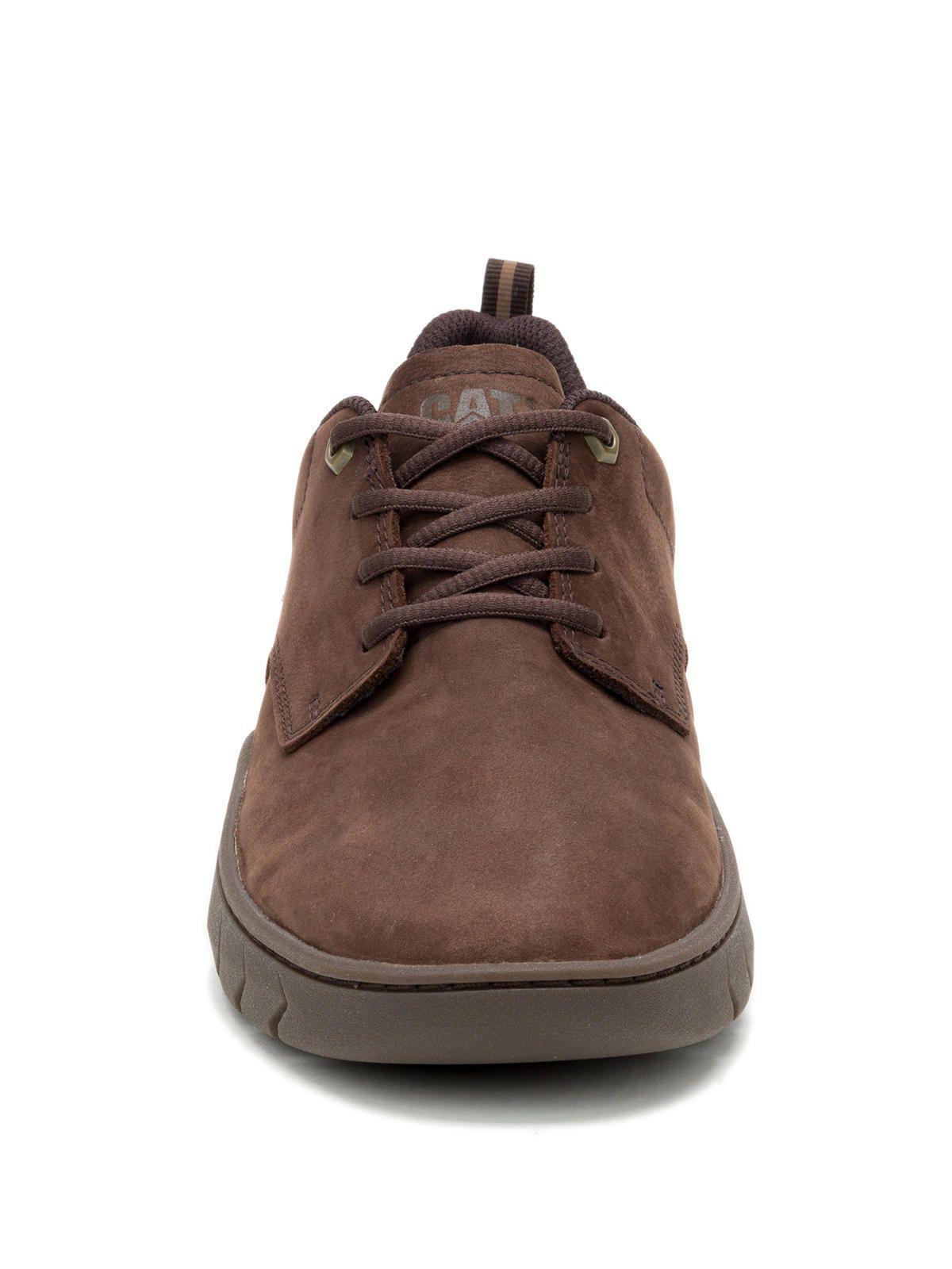 Zapatilla Cuero Hombre Flexion Lo Café-4