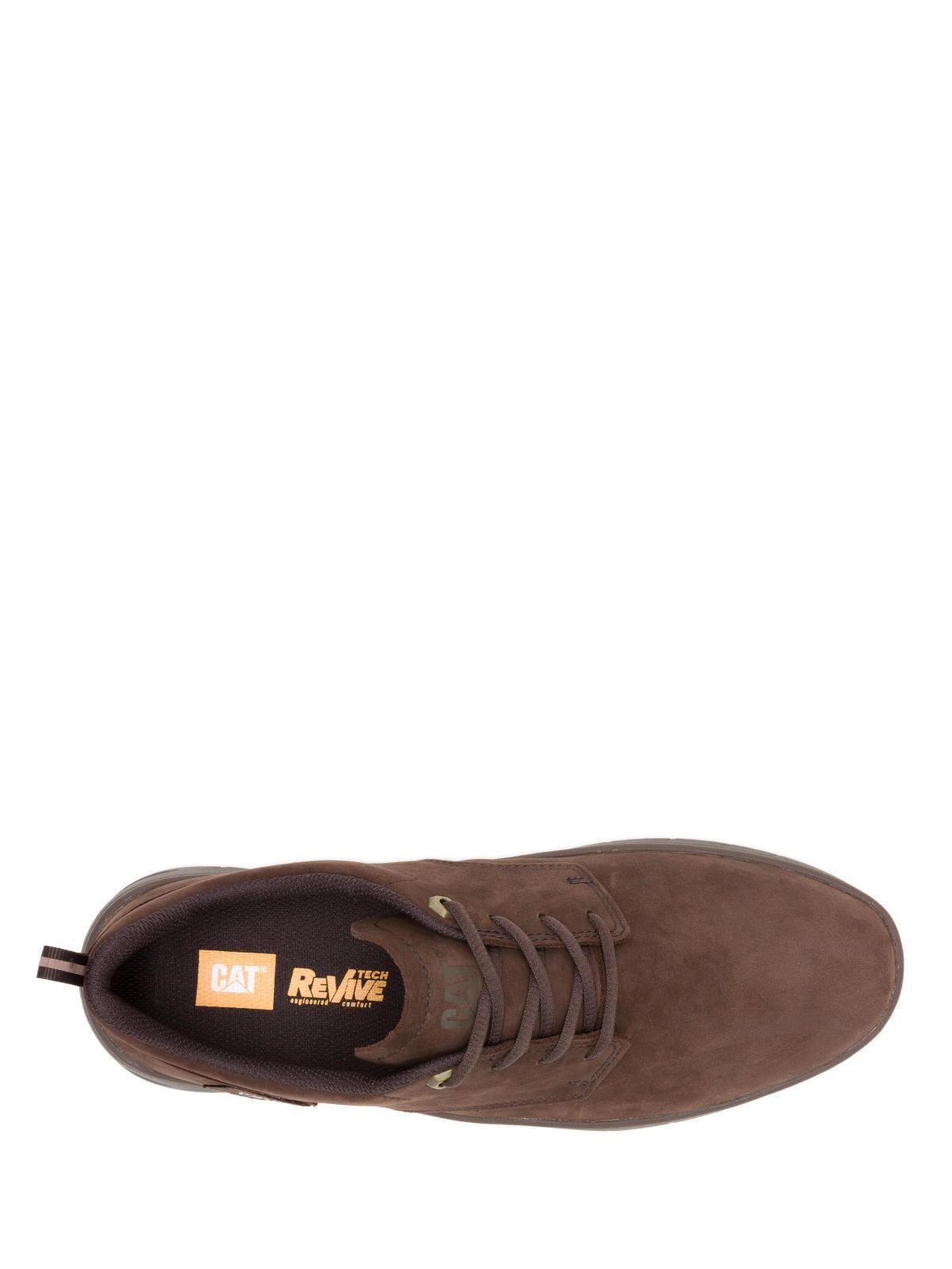 Zapatilla Cuero Hombre Flexion Lo Café-6