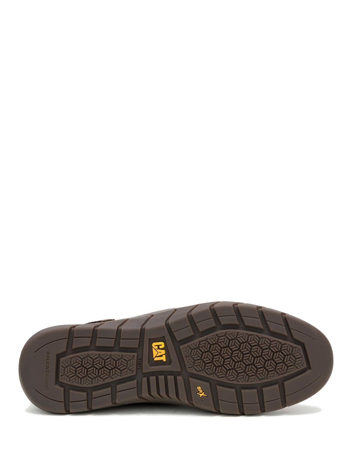 Zapatilla Cuero Hombre Flexion Lo Café-7
