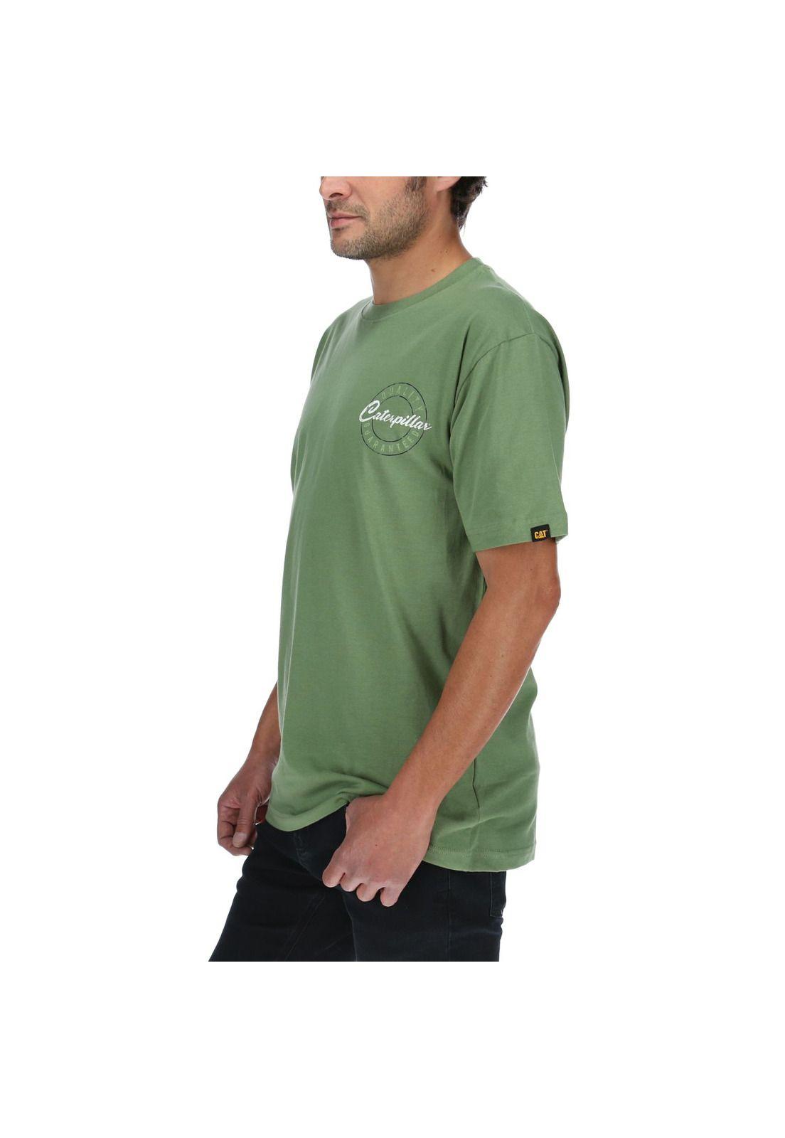Polera Mc Hombre Trusty Tee Verde-1
