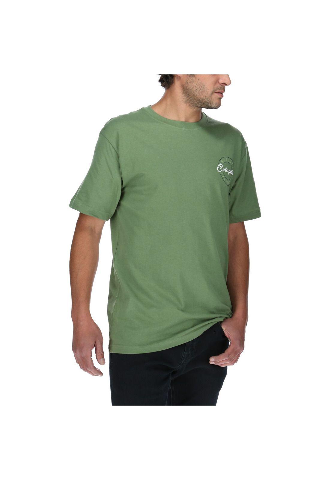 Polera Mc Hombre Trusty Tee Verde-3