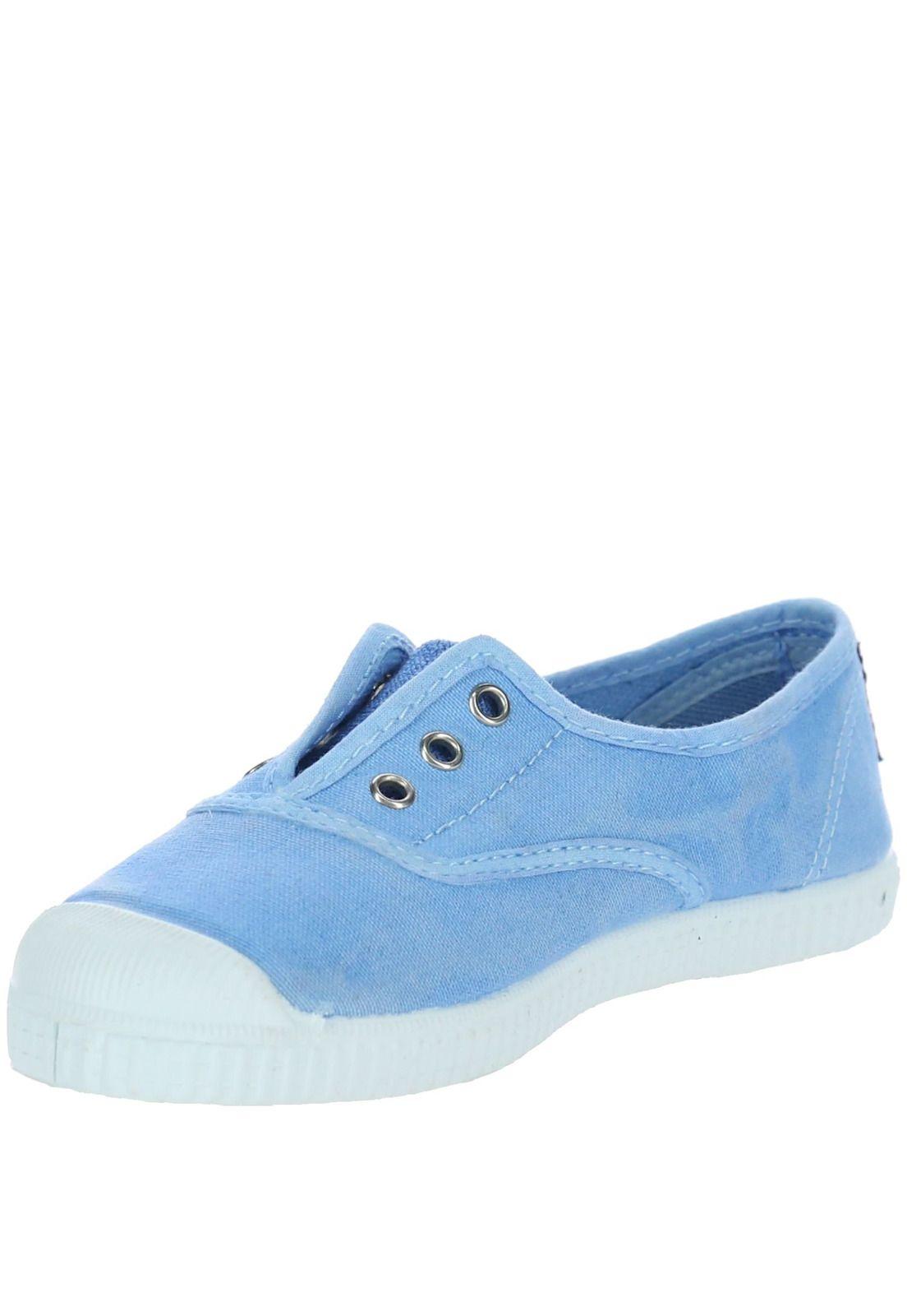 Zapatilla Algodón Madrid Azul-3