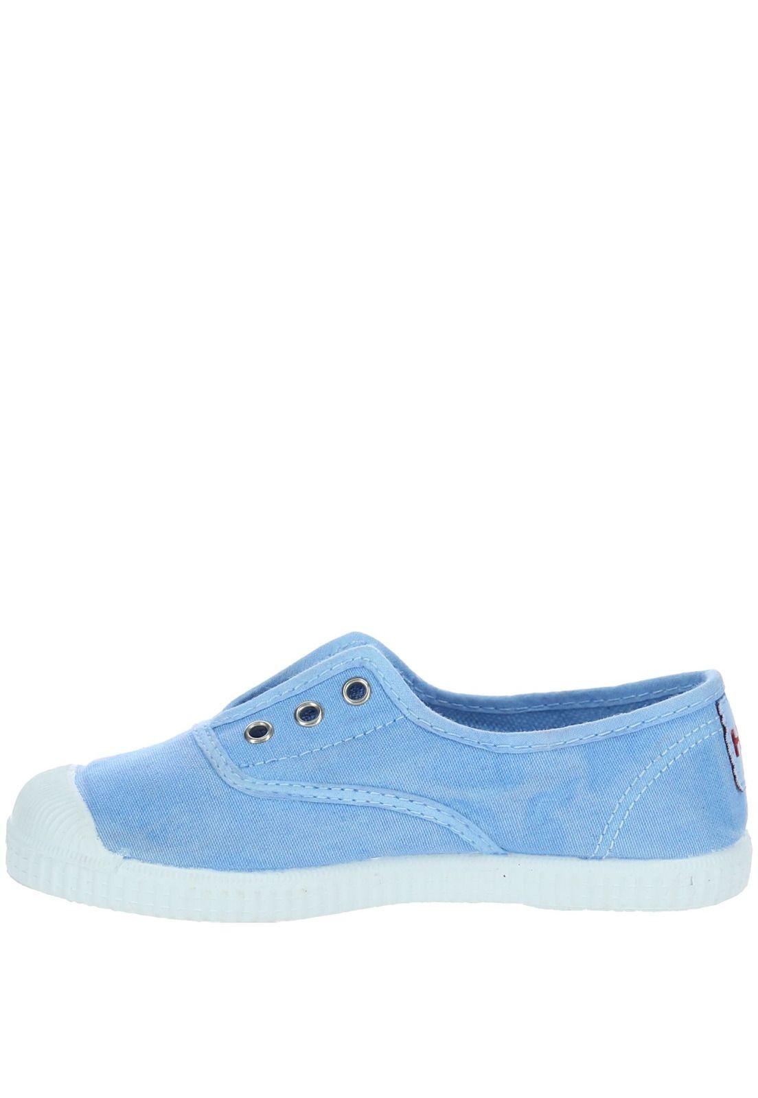 Zapatilla Algodón Madrid Azul-4