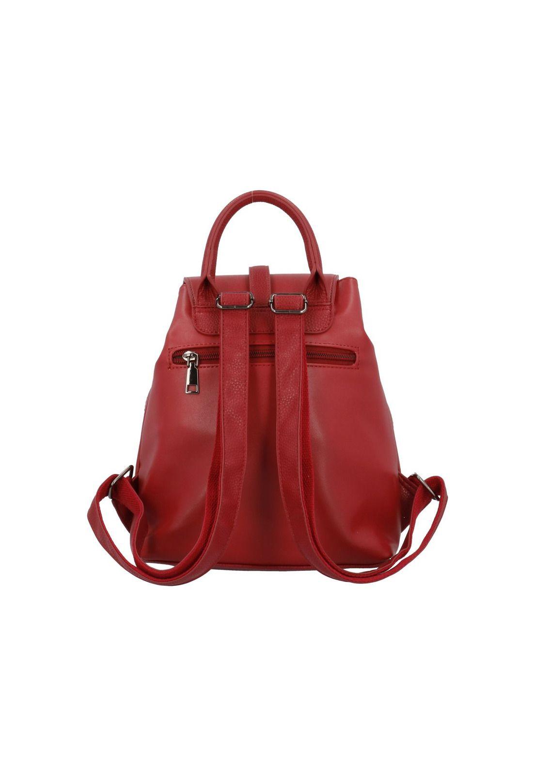 Mochila Armand Casual Rojo-2
