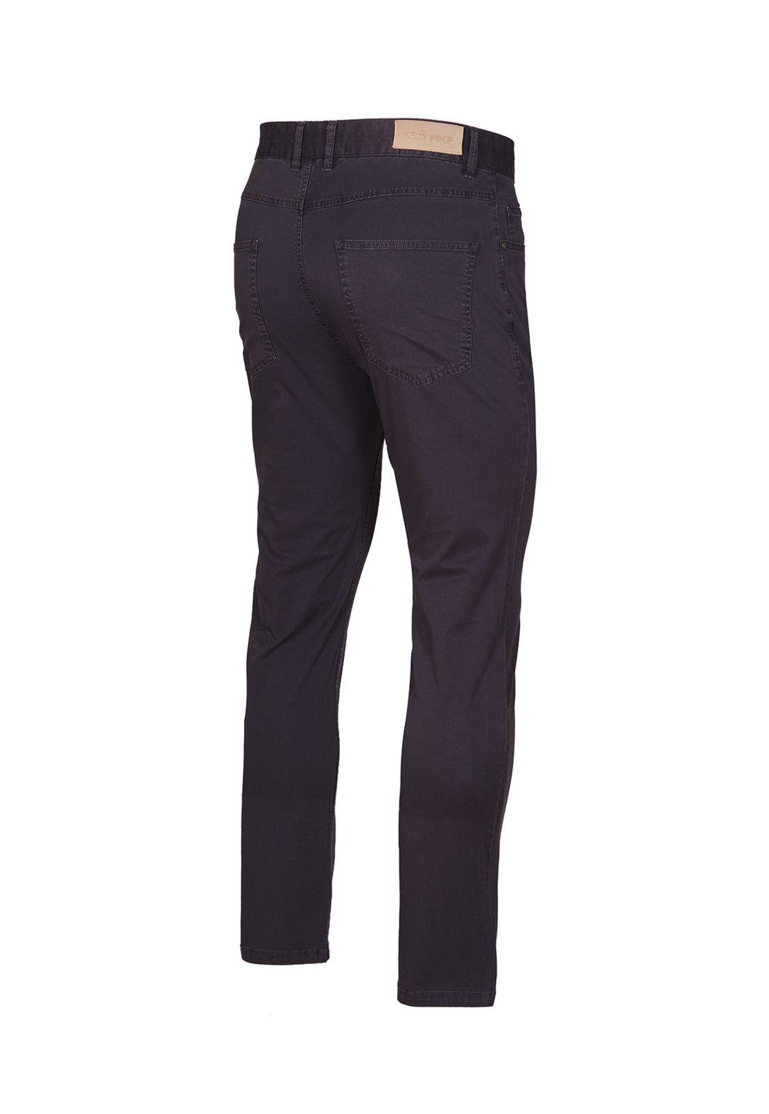 Pantalón Natural Flex Hombre Five Gris-1