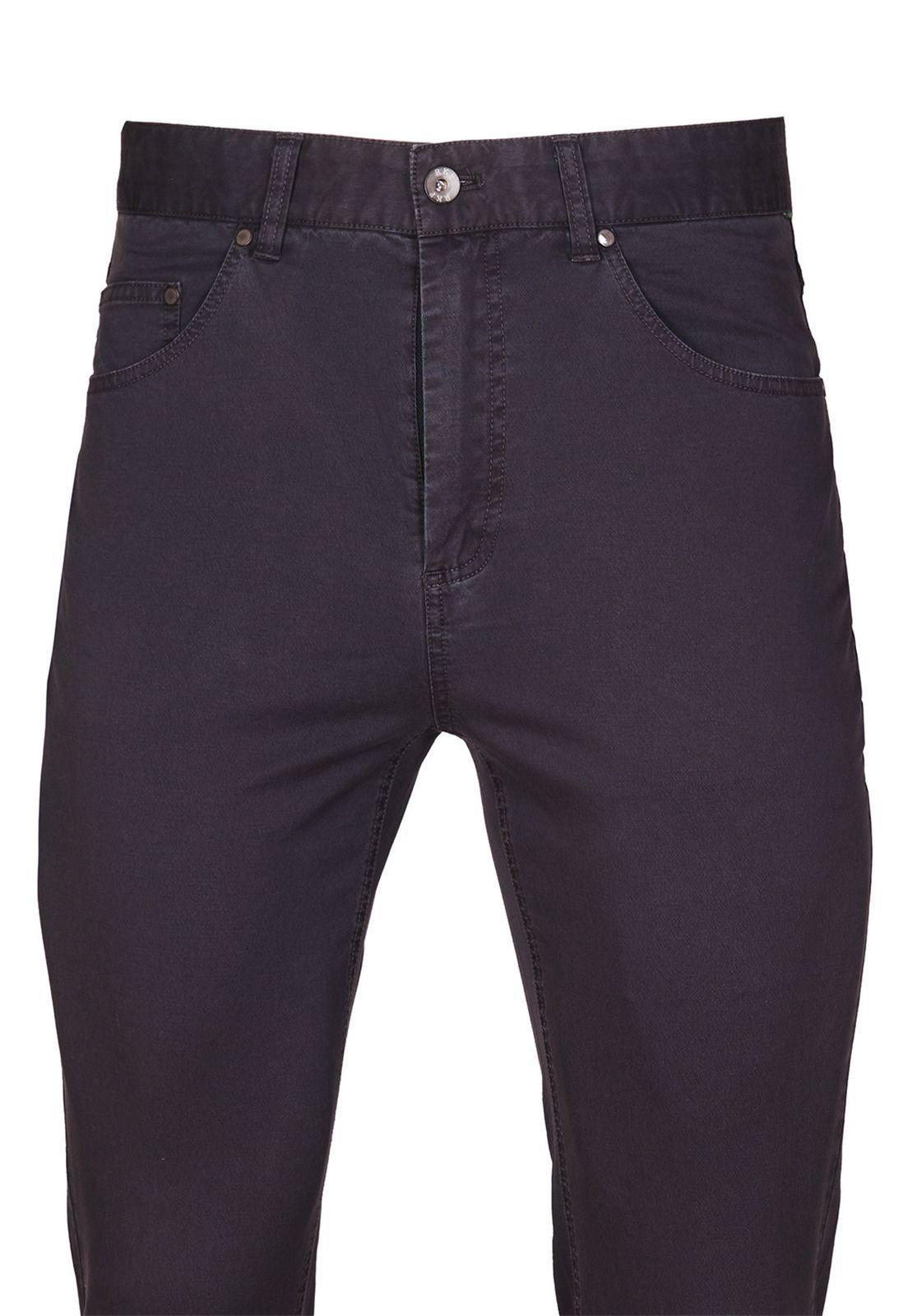 Pantalón Natural Flex Hombre Five Gris-3