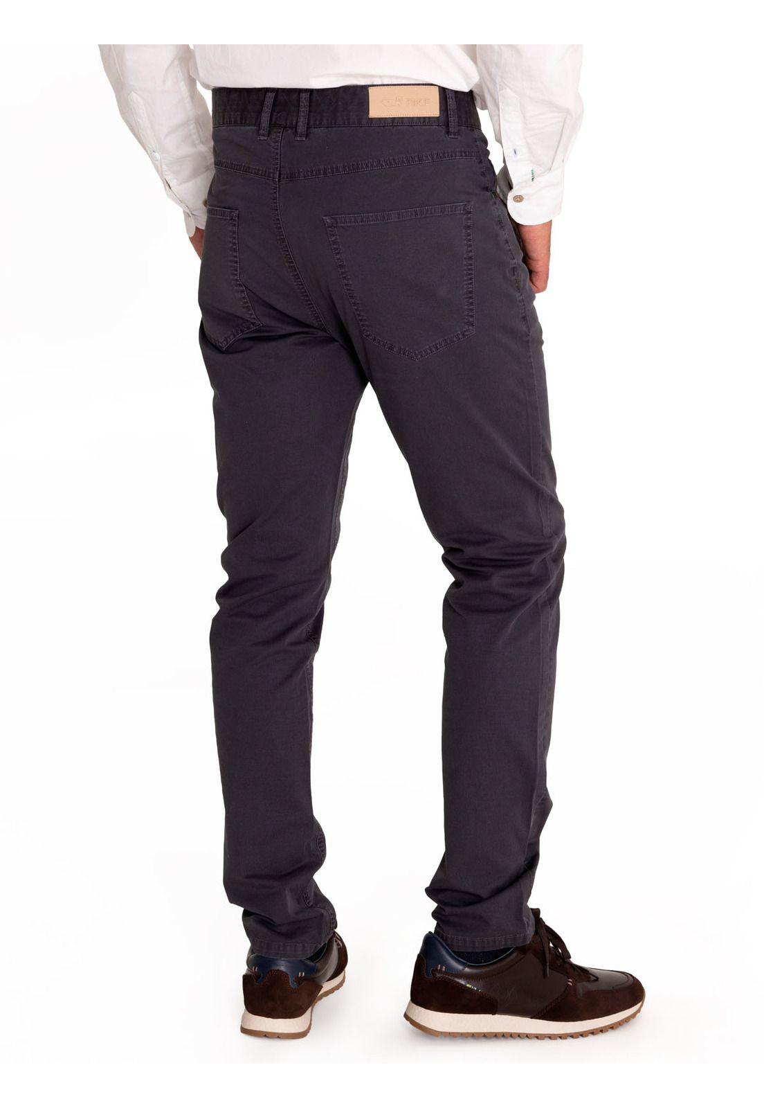 Pantalón Natural Flex Hombre Five Gris-6