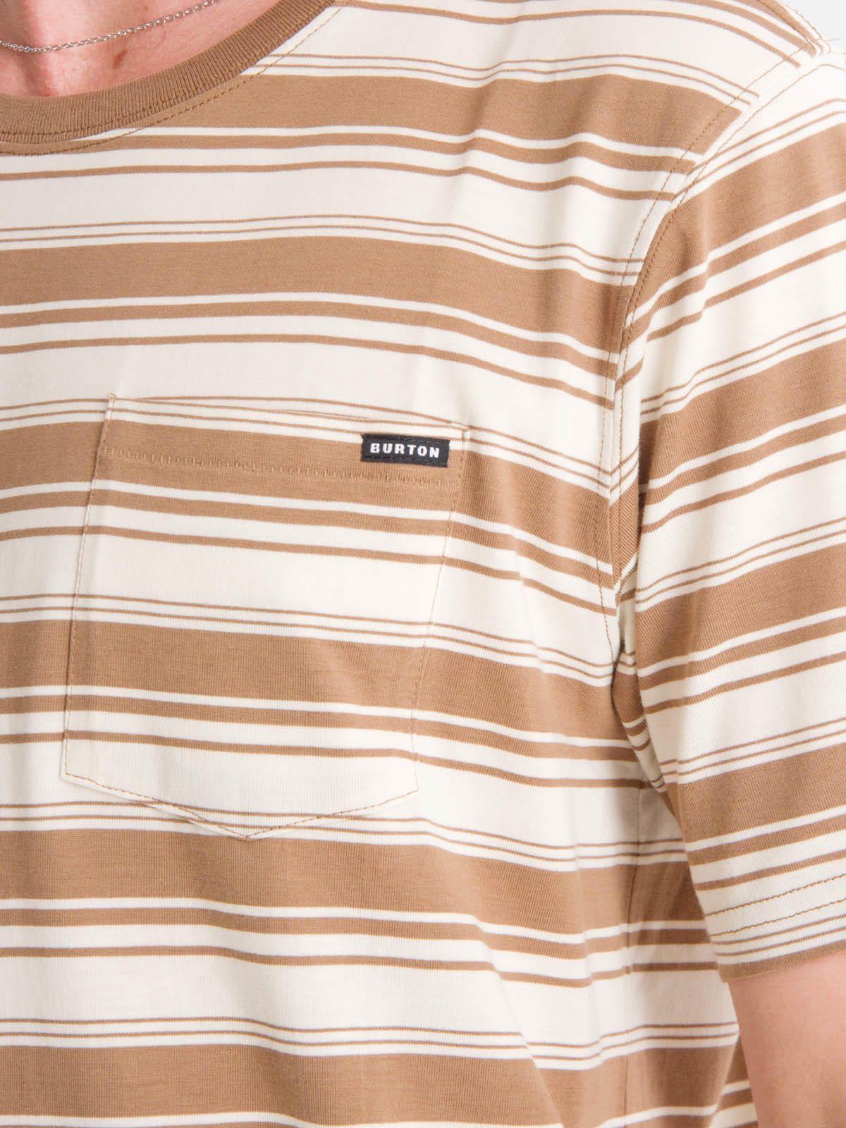 Polera m/c Hombre Stripe Café-4
