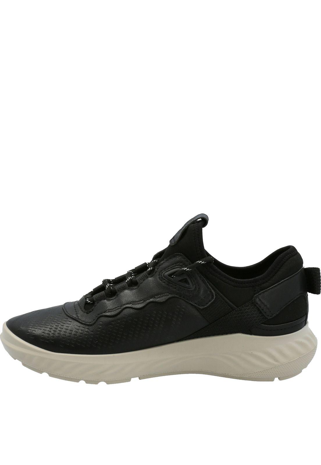 Zapatilla Cuero Mujer Millie Prf Negro-4