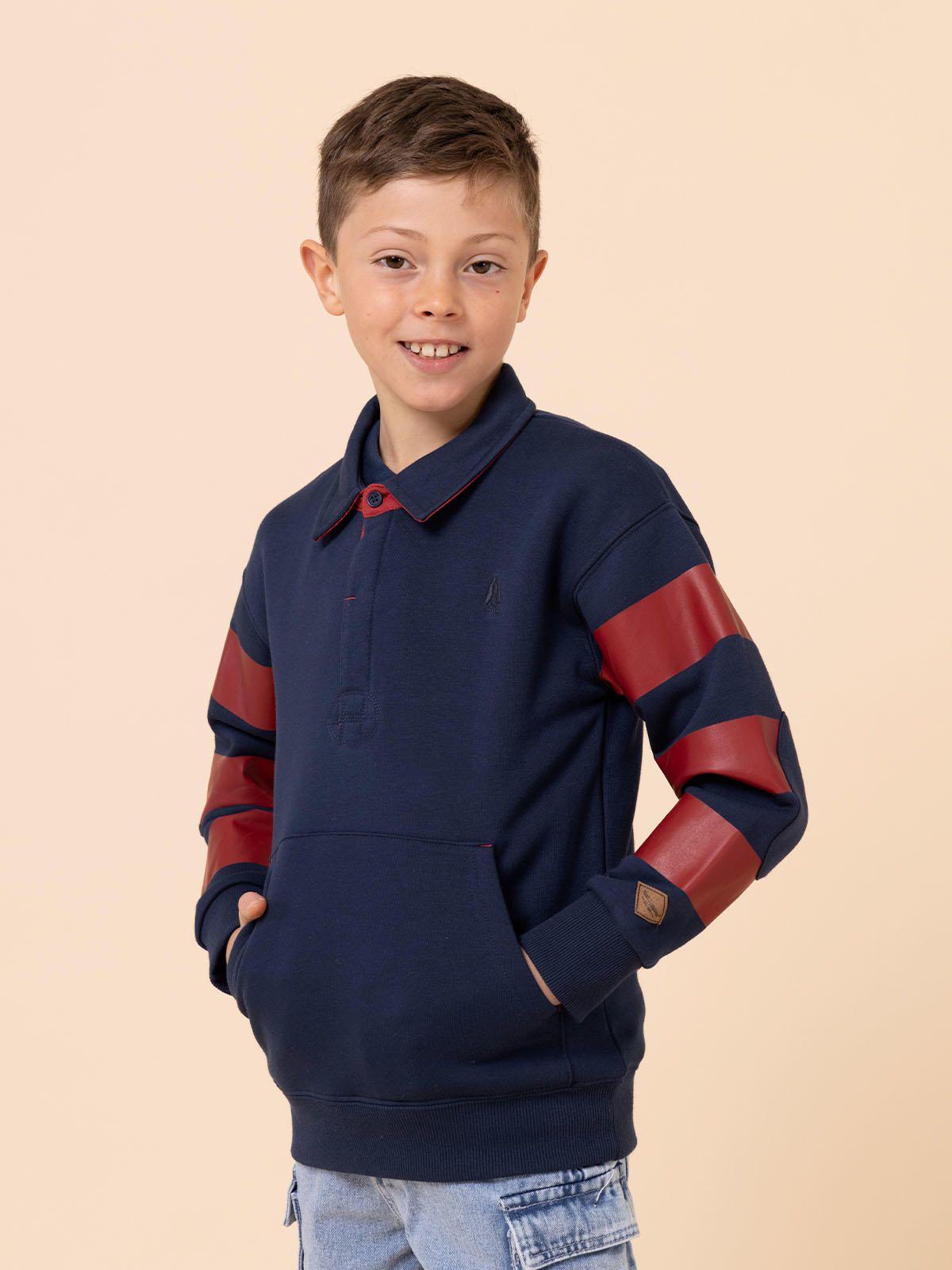 Polerón Niño Frechen Azul-3