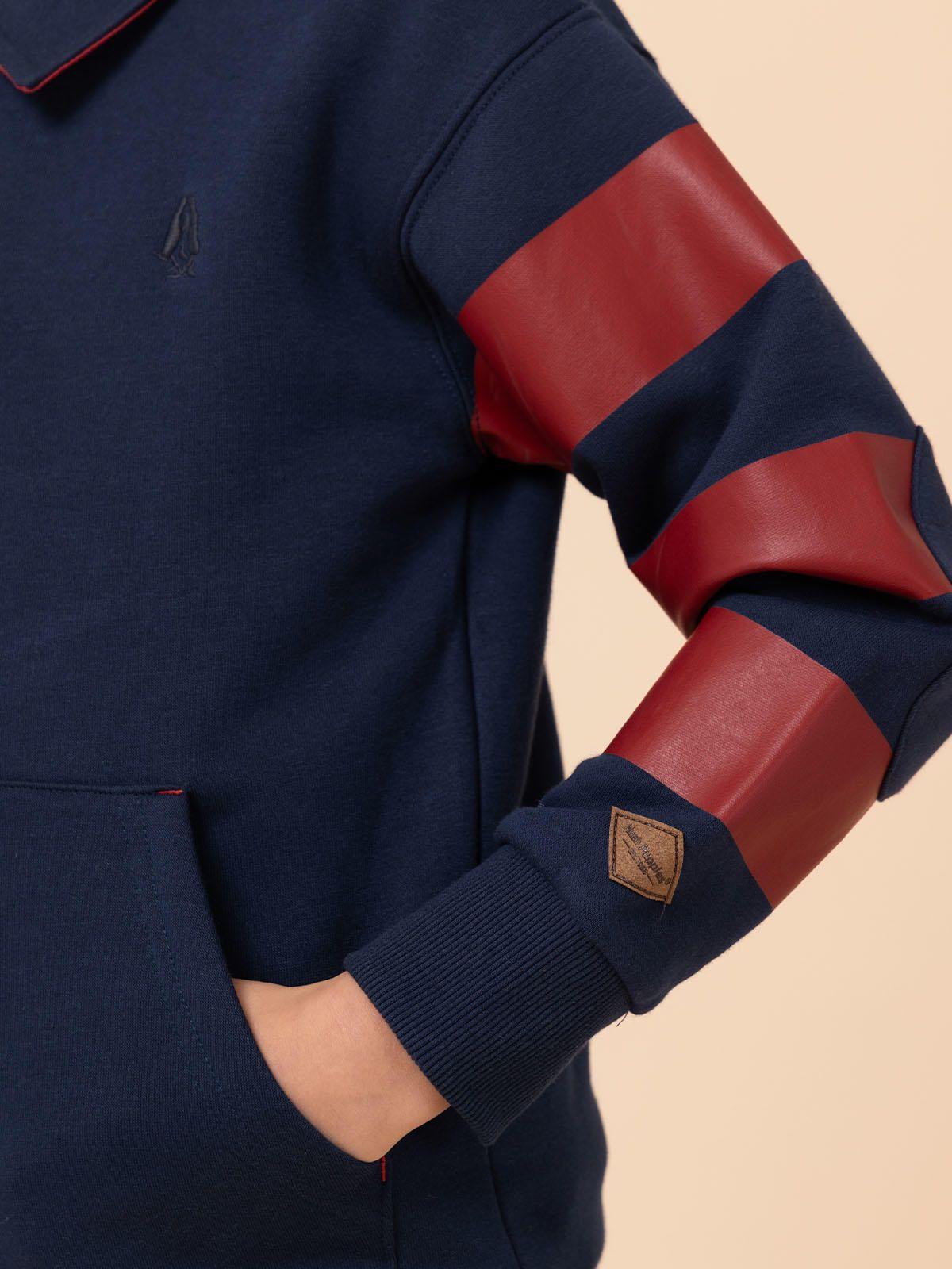 Polerón Niño Frechen Azul-4