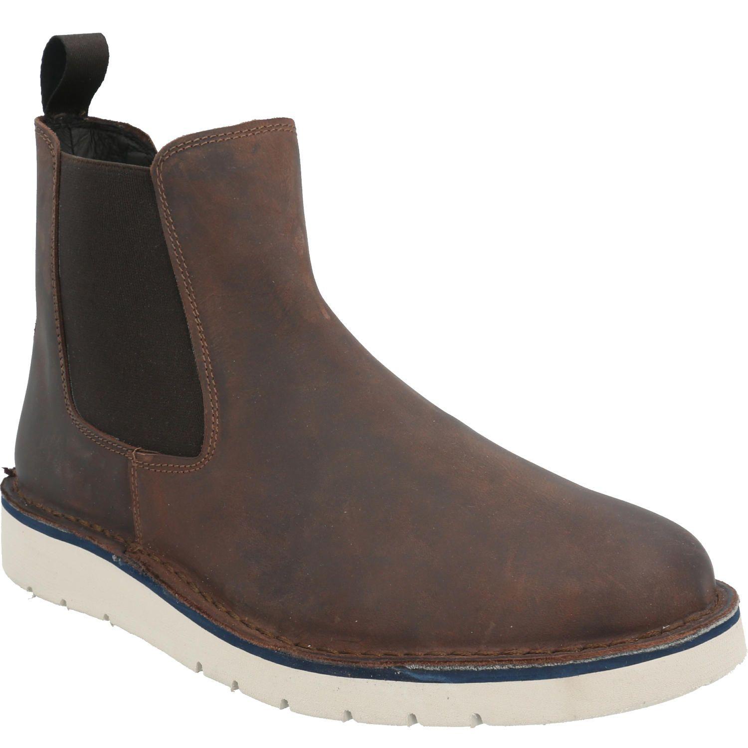 Botín Hombre Galicia Café Oscuro-1