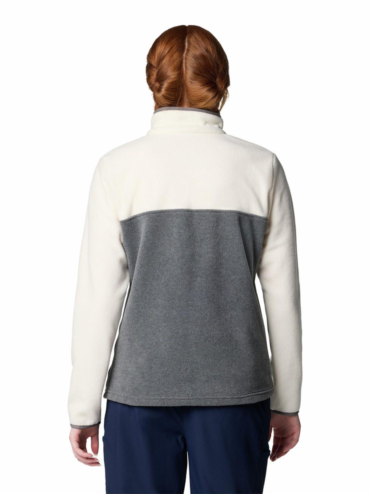 Polar Mujer Benton Springs Half Snap Gris-4