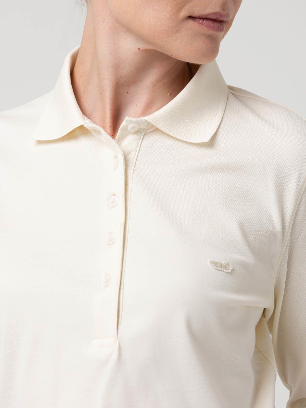 Polera Algodon Mujer Godwin Blanco-6