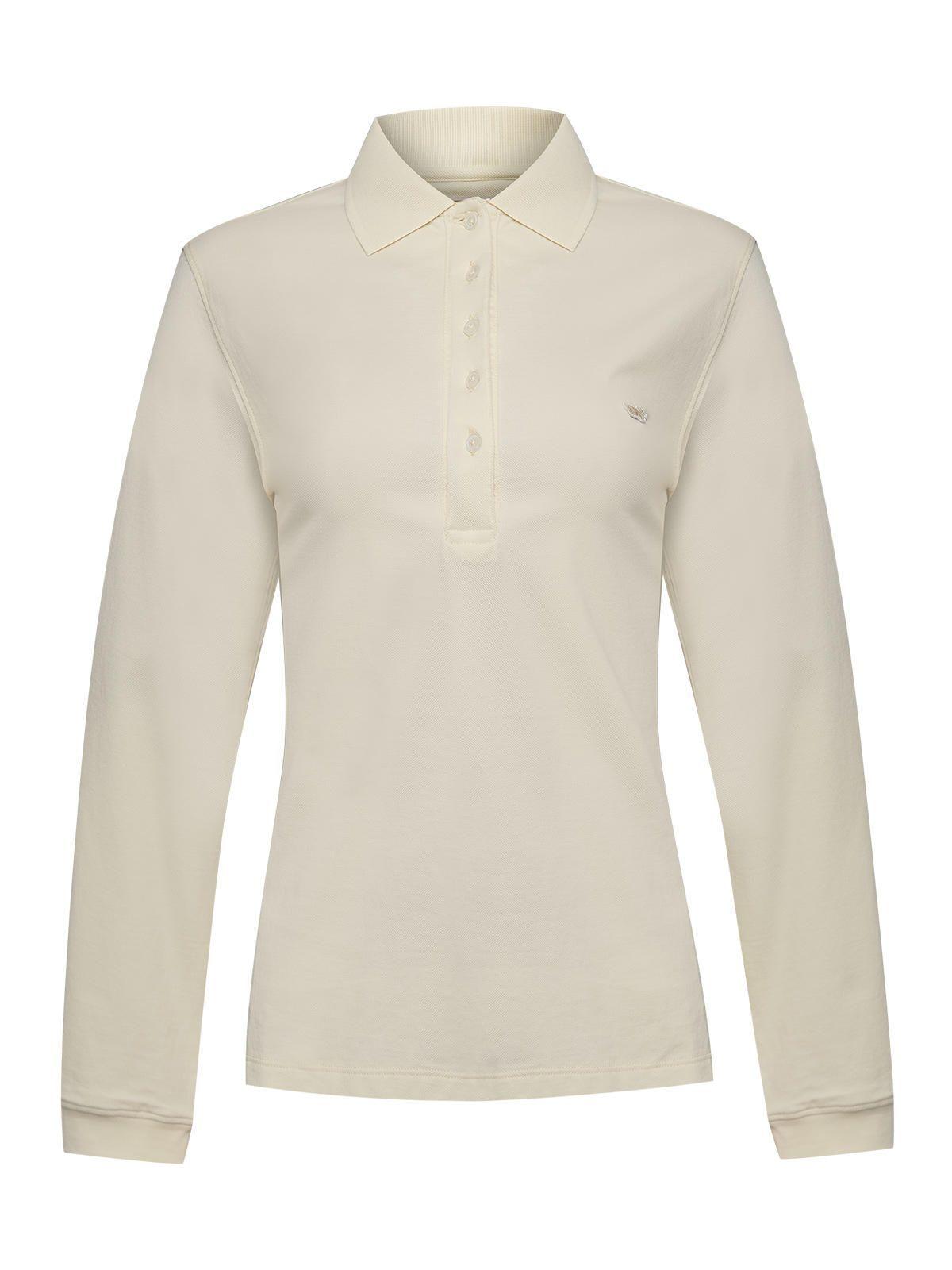 Polera Algodón Mujer Godwin Blanco-0
