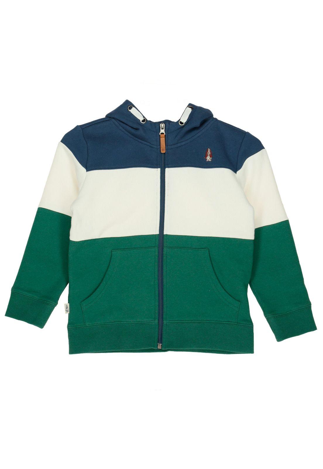 Polerón Niño Rayas Peumo Multicolor-0