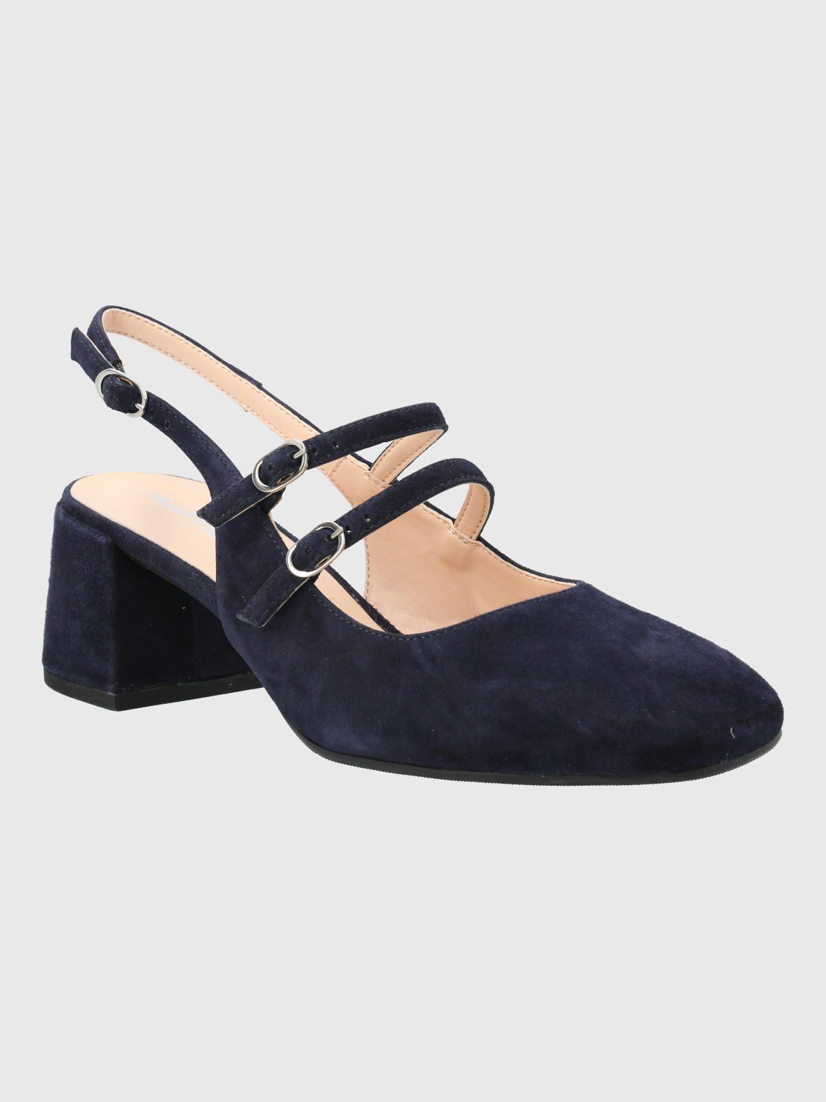 Zapato Vestir Mujer Cuero Betanita Café-0