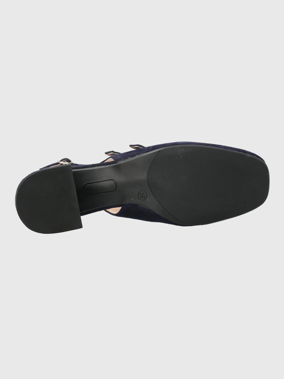 Zapato Vestir Mujer Cuero Betanita Café-7