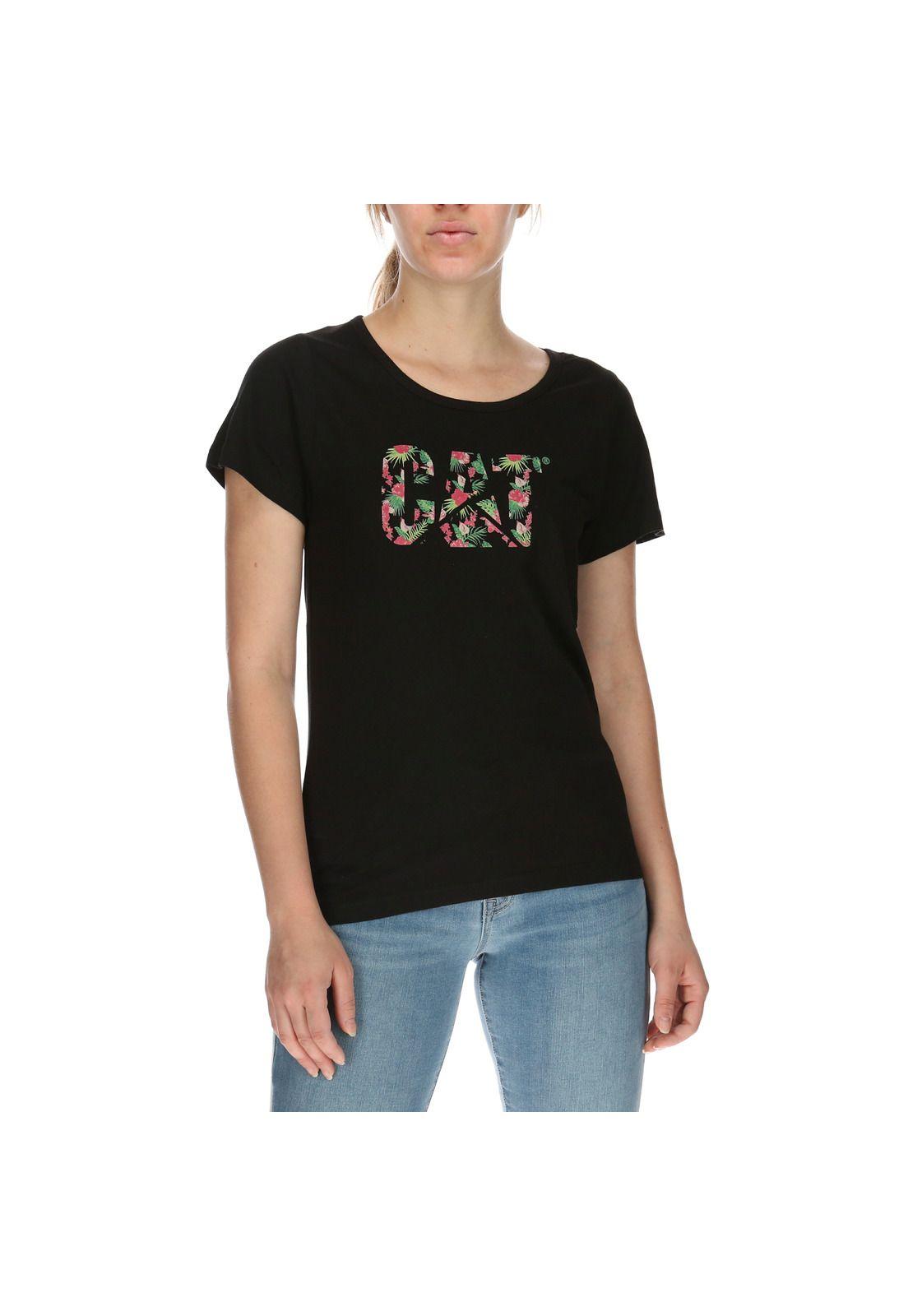 Polera Mujer Logo Negro-0