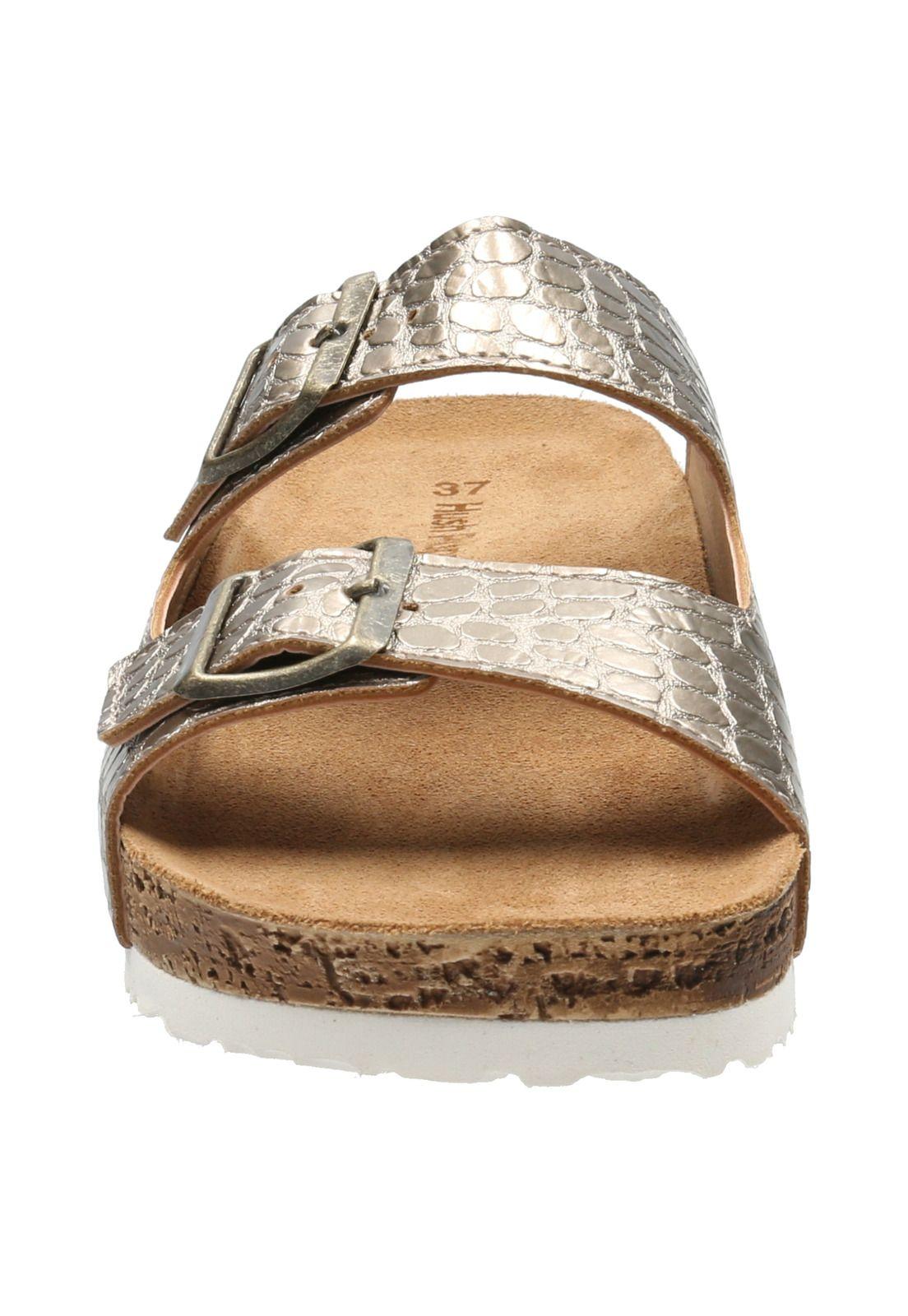 Sandalia Mujer Cliff Amarillo-2