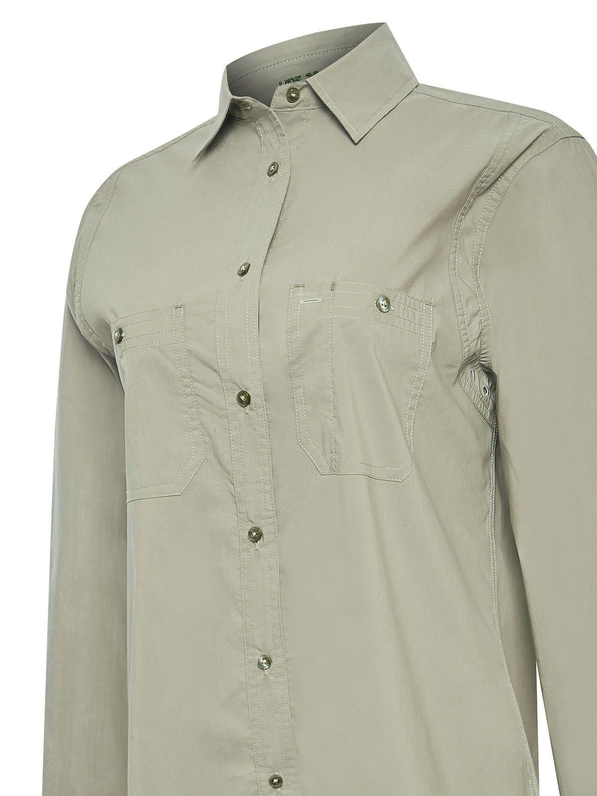 Blusa Algodón Orgánico Mujer Coop Verde -3