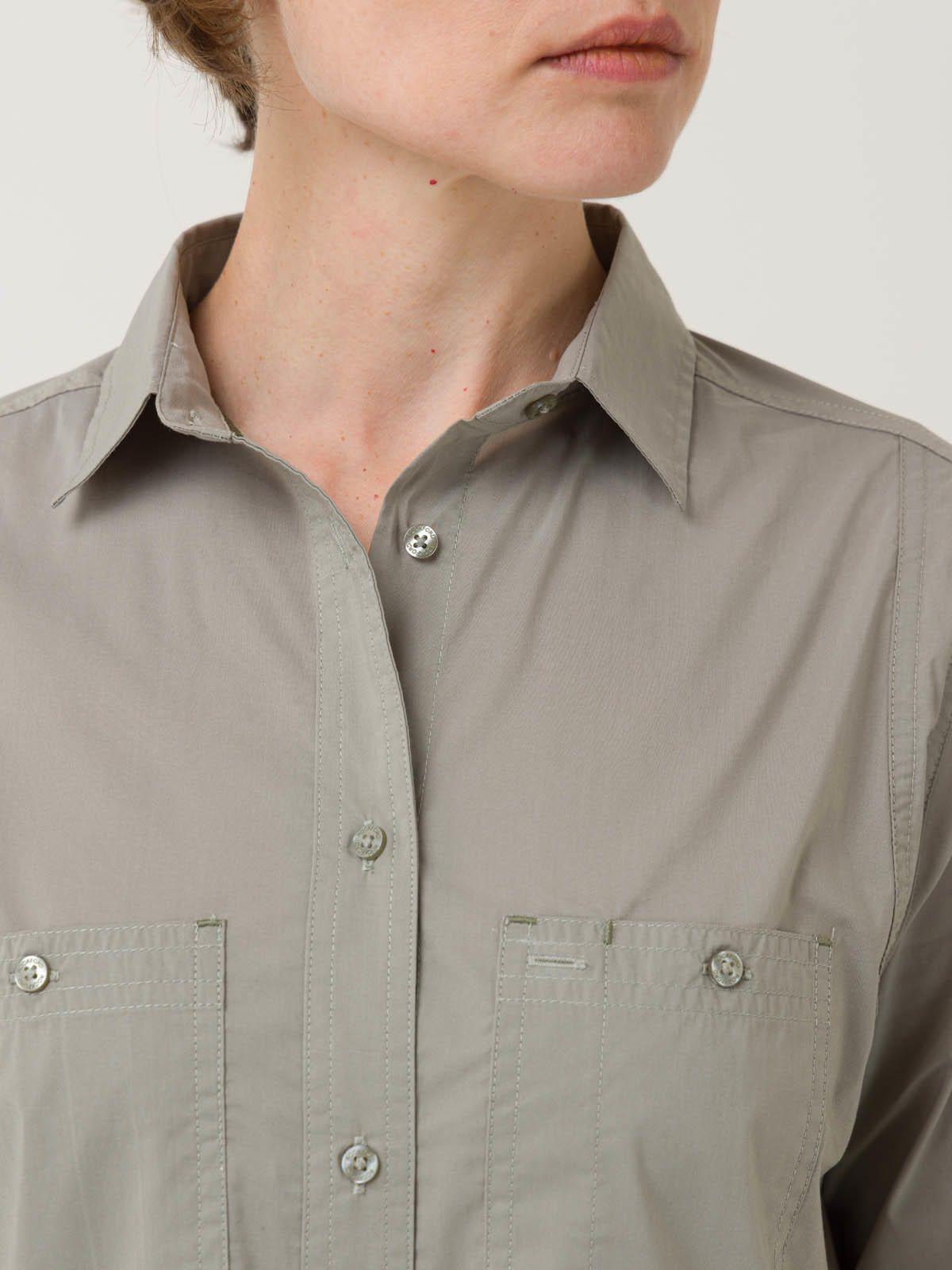 Blusa Algodón Orgánico Mujer Coop Verde -6