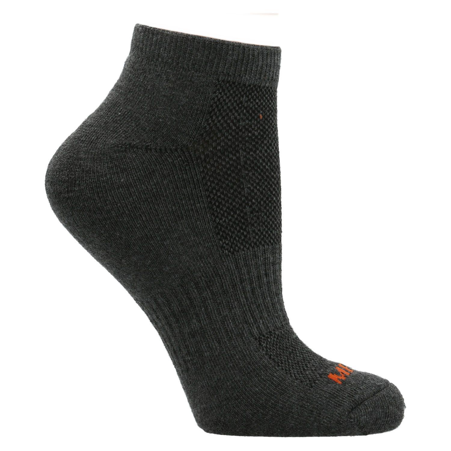 Calcetin Unisex Erlen Technical 1/4 Gris Merrell-0