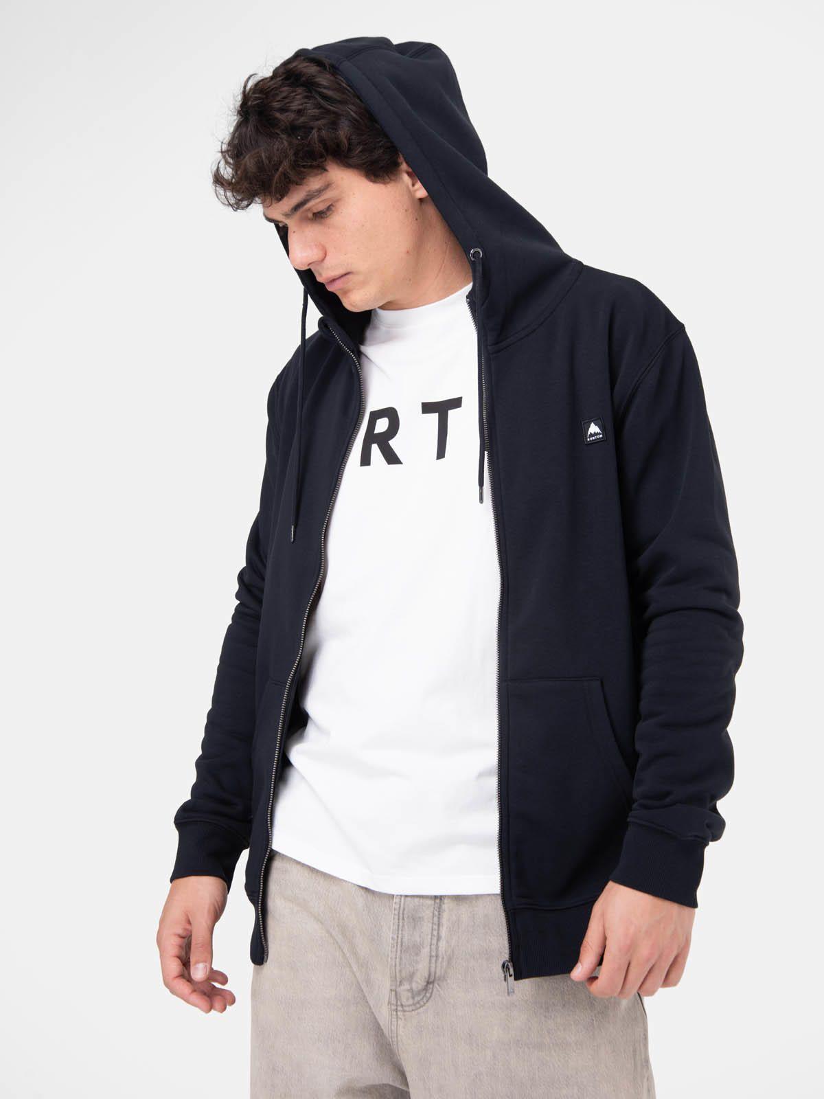 Poleron Hombre Emblem Full Zip Gris Oscuro -0