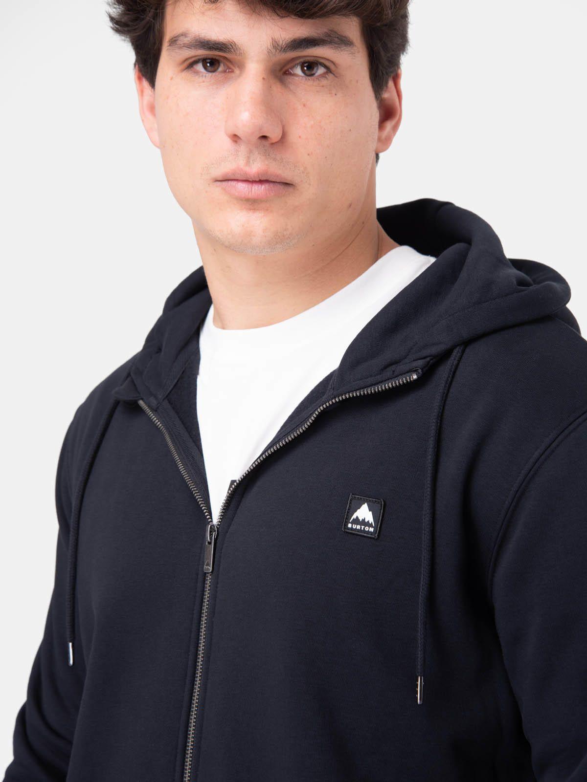Poleron Hombre Emblem Full Zip Gris Oscuro -4