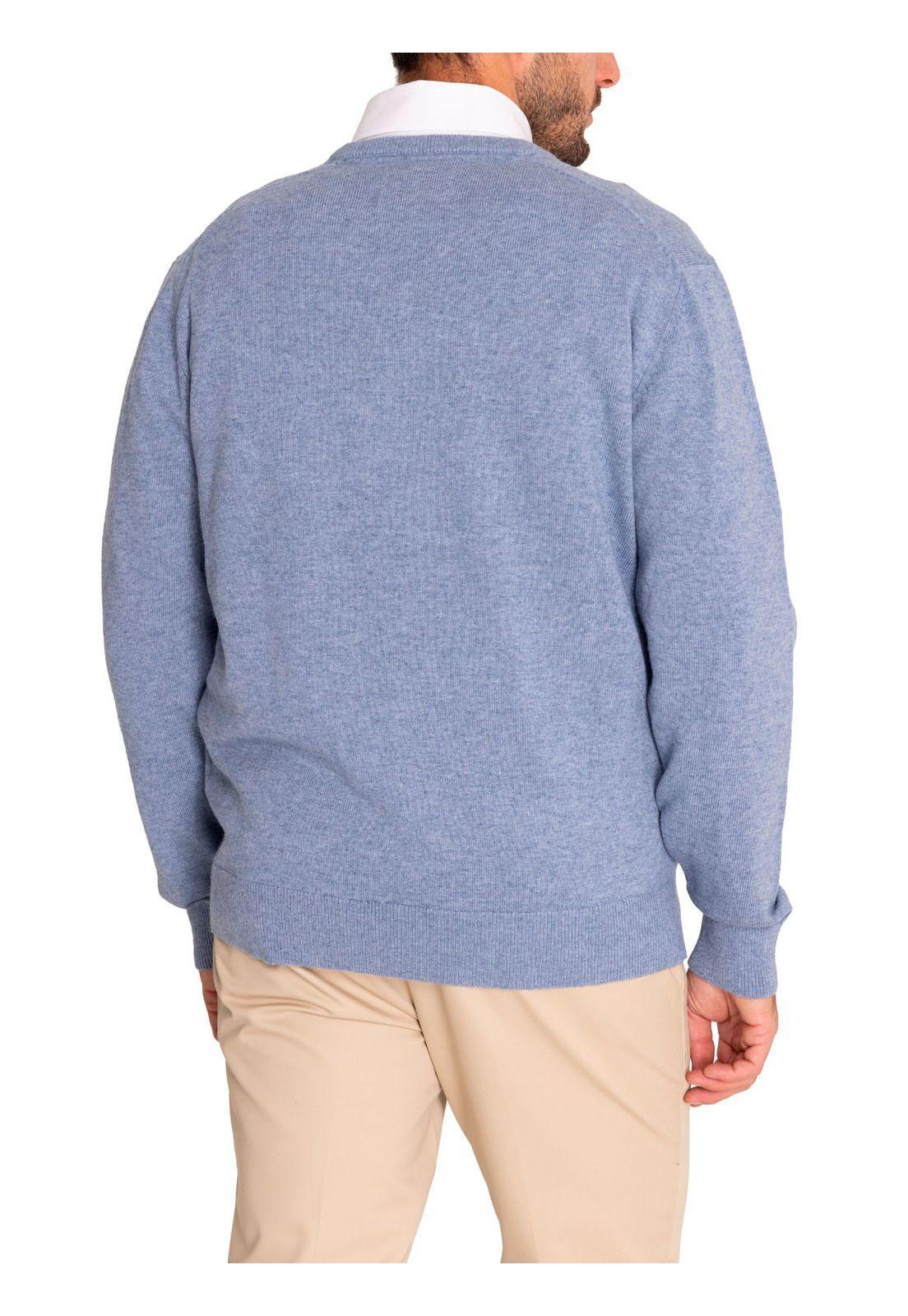 Sweater Lana Hombre Swin V Azul-6
