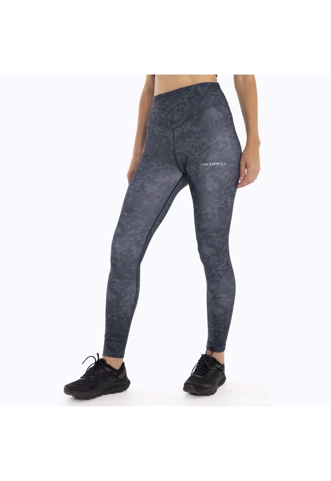 Calza deportiva Mujer Kobuk Legging Azul Merrell-4